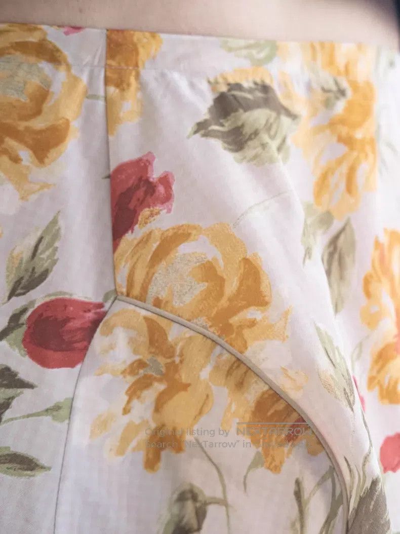 Comme des Garcons Comme Des Garcons size S Deformed floral half-skirt Size 23" - 6 Thumbnail