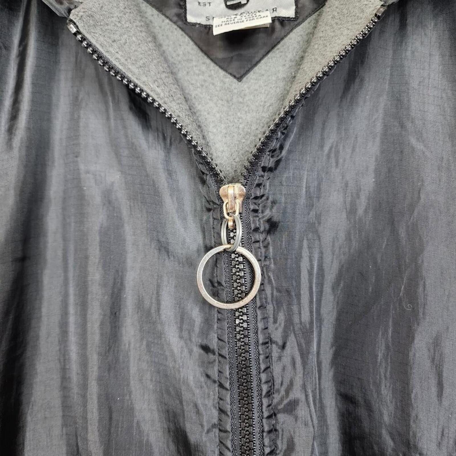 Farm Rio Rigo Medium Black Windbreaker Jacket Size US M / EU 48-50 / 2 - 3 Thumbnail
