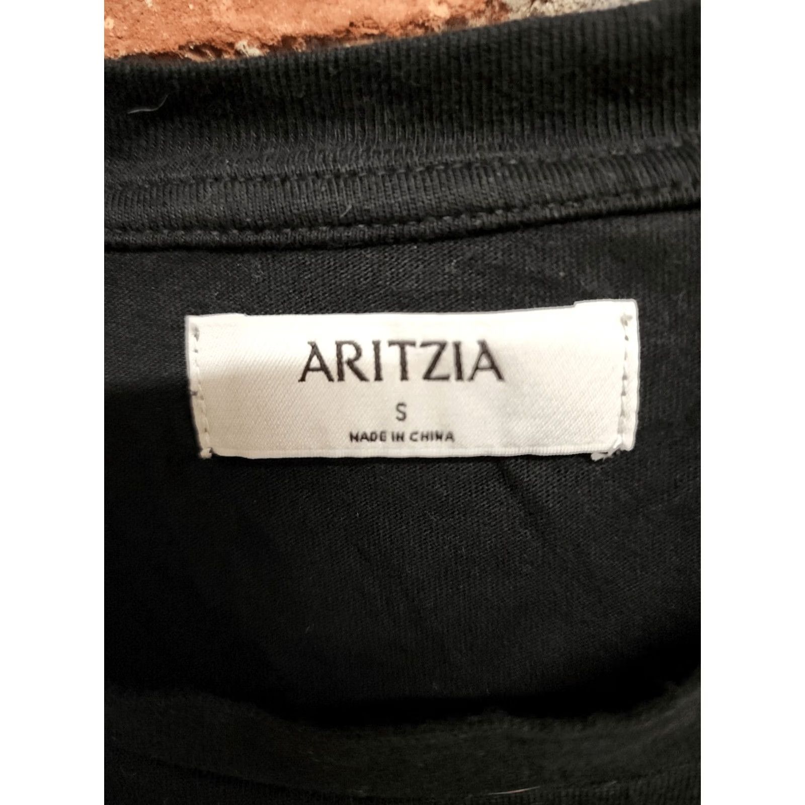 TNA Aritzia Black Tna Here to Make You Look Good T-Shirt Womens Small Cropped Shirt Size S / US 4 / IT 40 - 3 Thumbnail