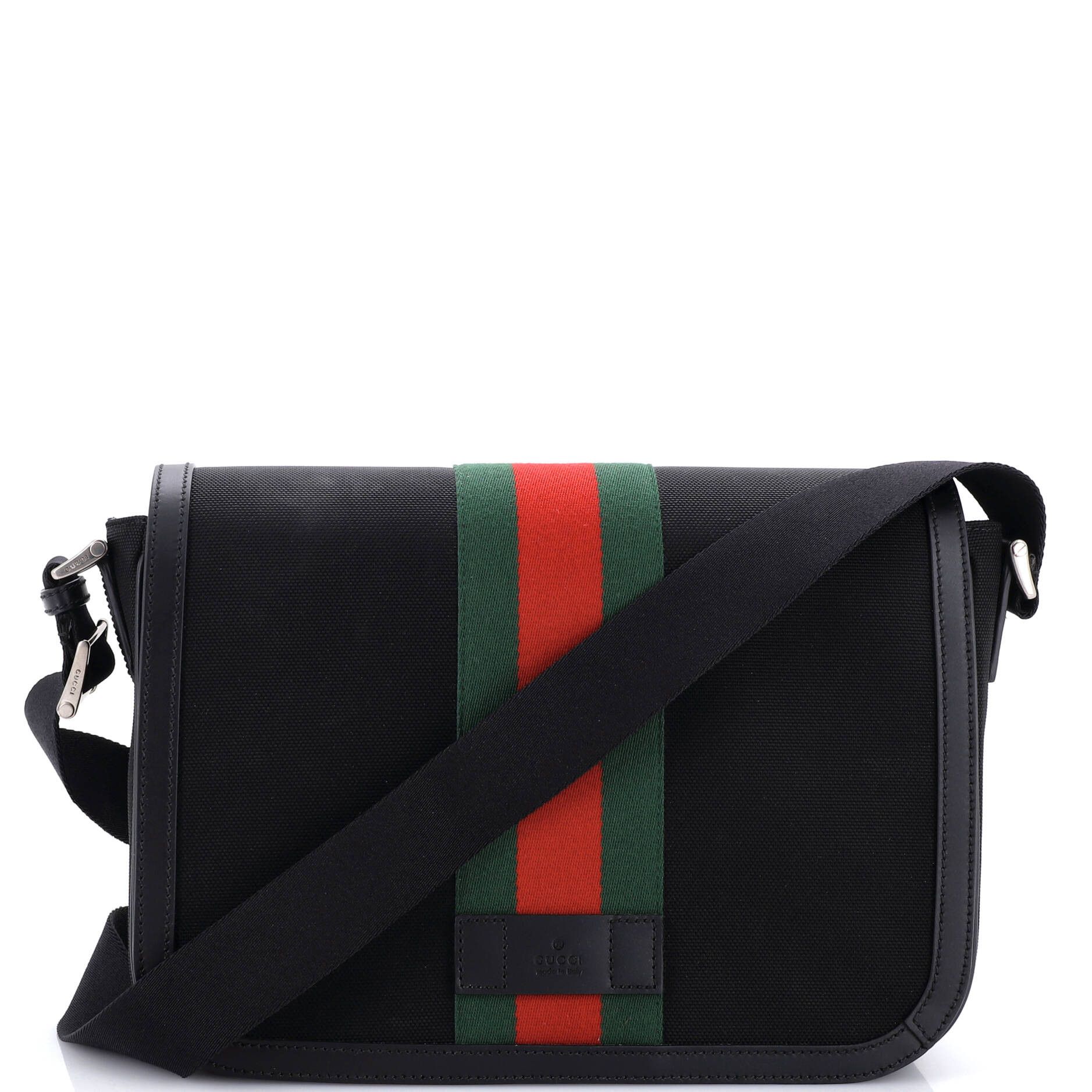 Gucci Web Flap Messenger Bag Size ONE SIZE - 1 Thumbnail