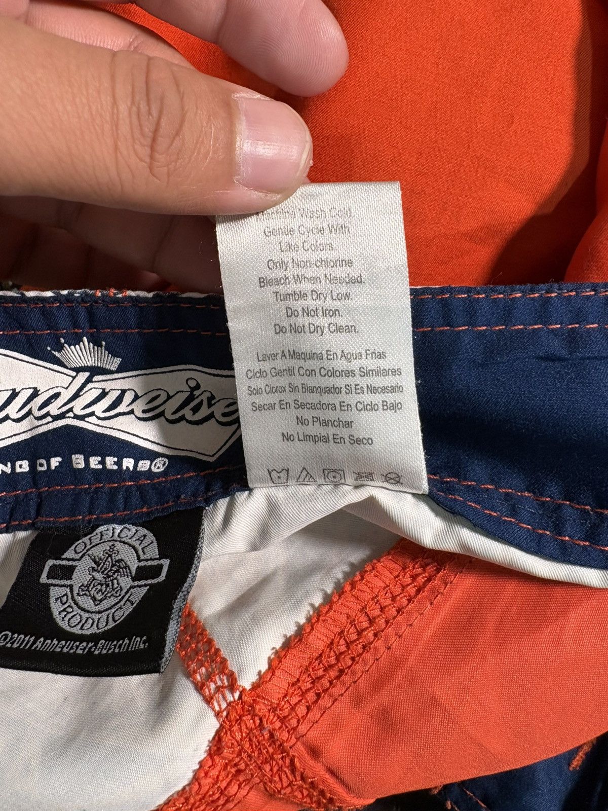 Billabong 3 Vintage/Y2K Board Shorts - Budweiser, Hang Ten, Mossimo Size US 38 / EU 54 - 6 Thumbnail