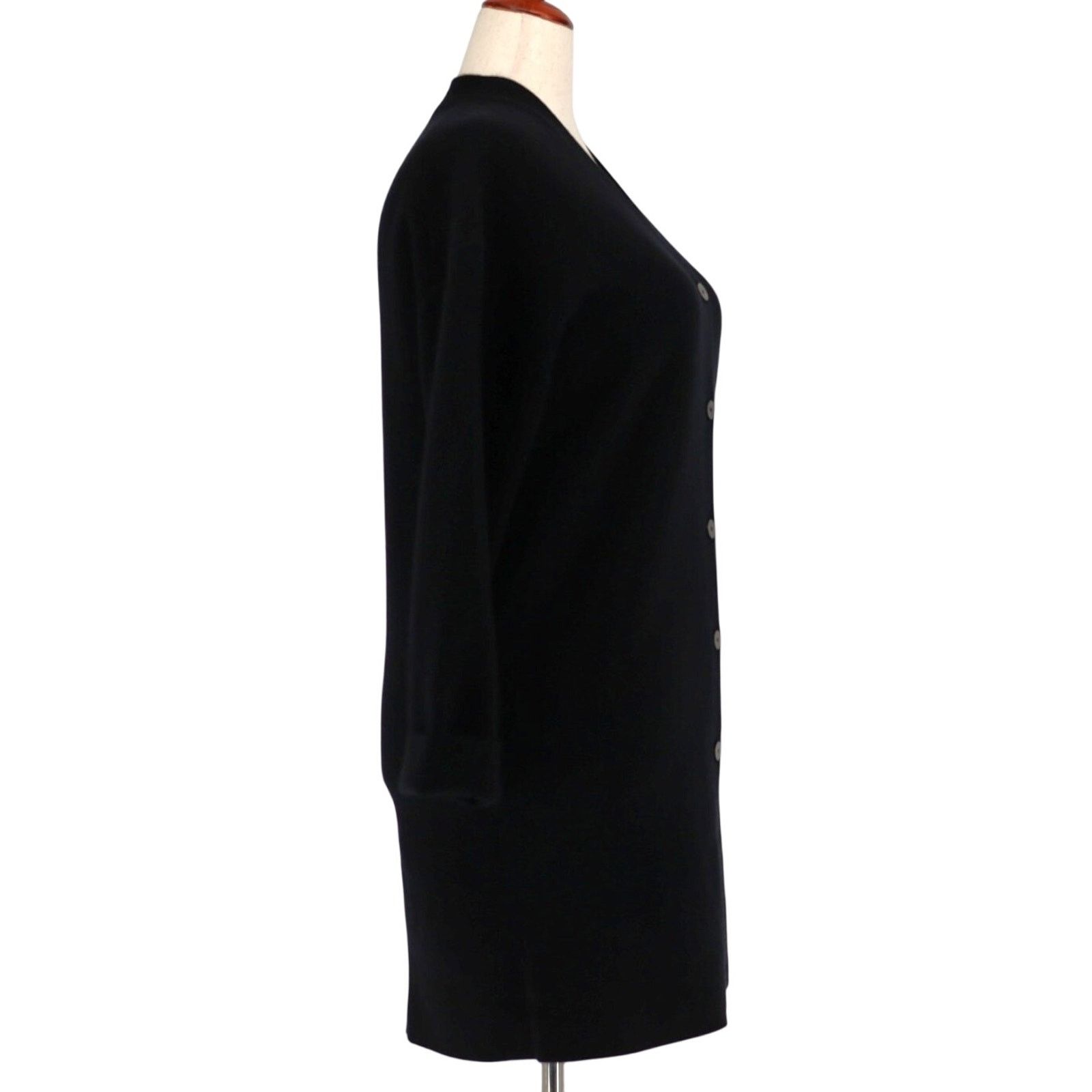 Theory Theory Women Wool/Cashmere Button Mini Dress Cardigan Size L Size L / US 10 / IT 46 - 4 Thumbnail