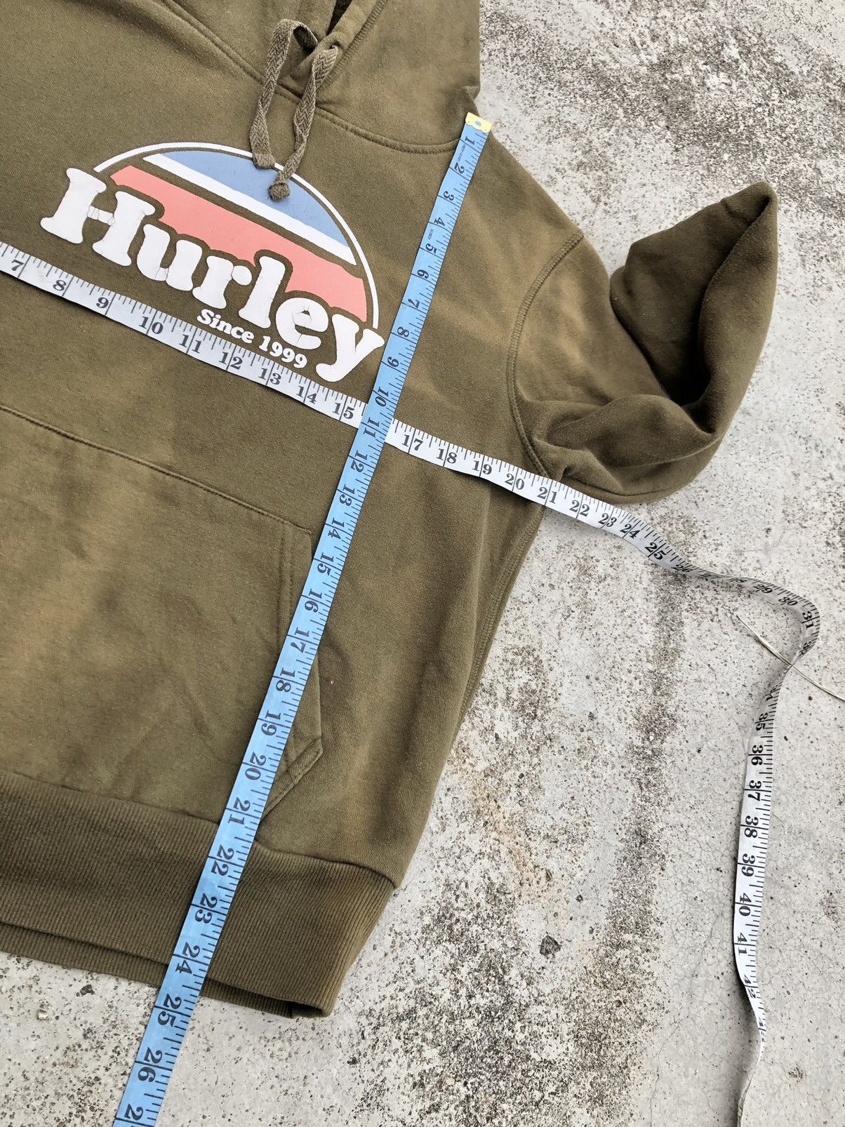 Hurley SUN FADED GREEN HOODIE BY HURLEY Size US S / EU 44-46 / 1 - 9 Thumbnail