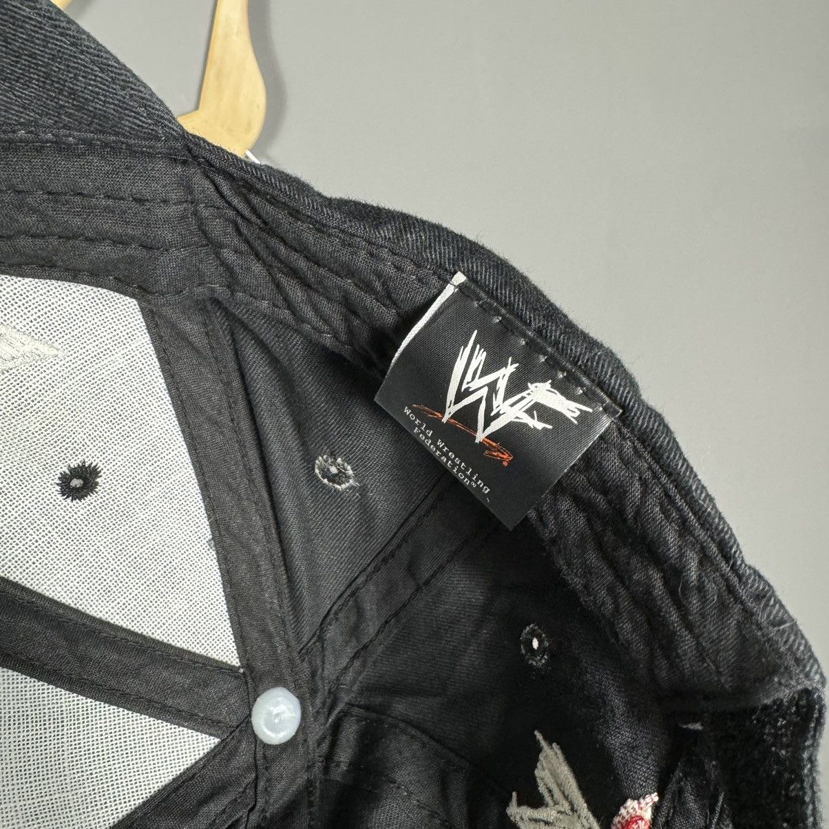 Vintage × WWE × WWF Vintage 2001 Undertaker WWF Cap Size ONE SIZE - 5 Thumbnail