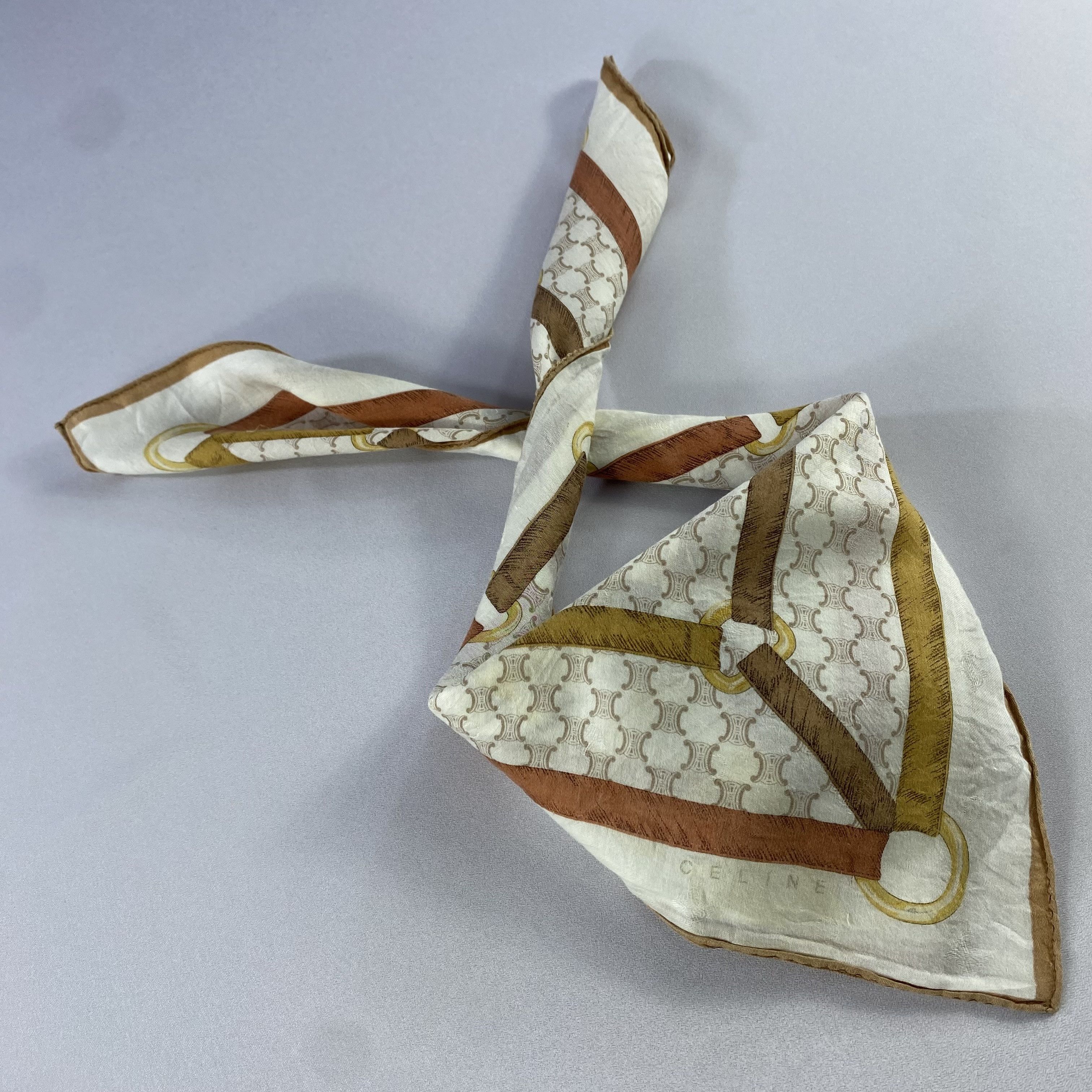 Celine × Vintage Celine Bandana/ Handkerchief / Neckerchief Size ONE SIZE - 2 Thumbnail