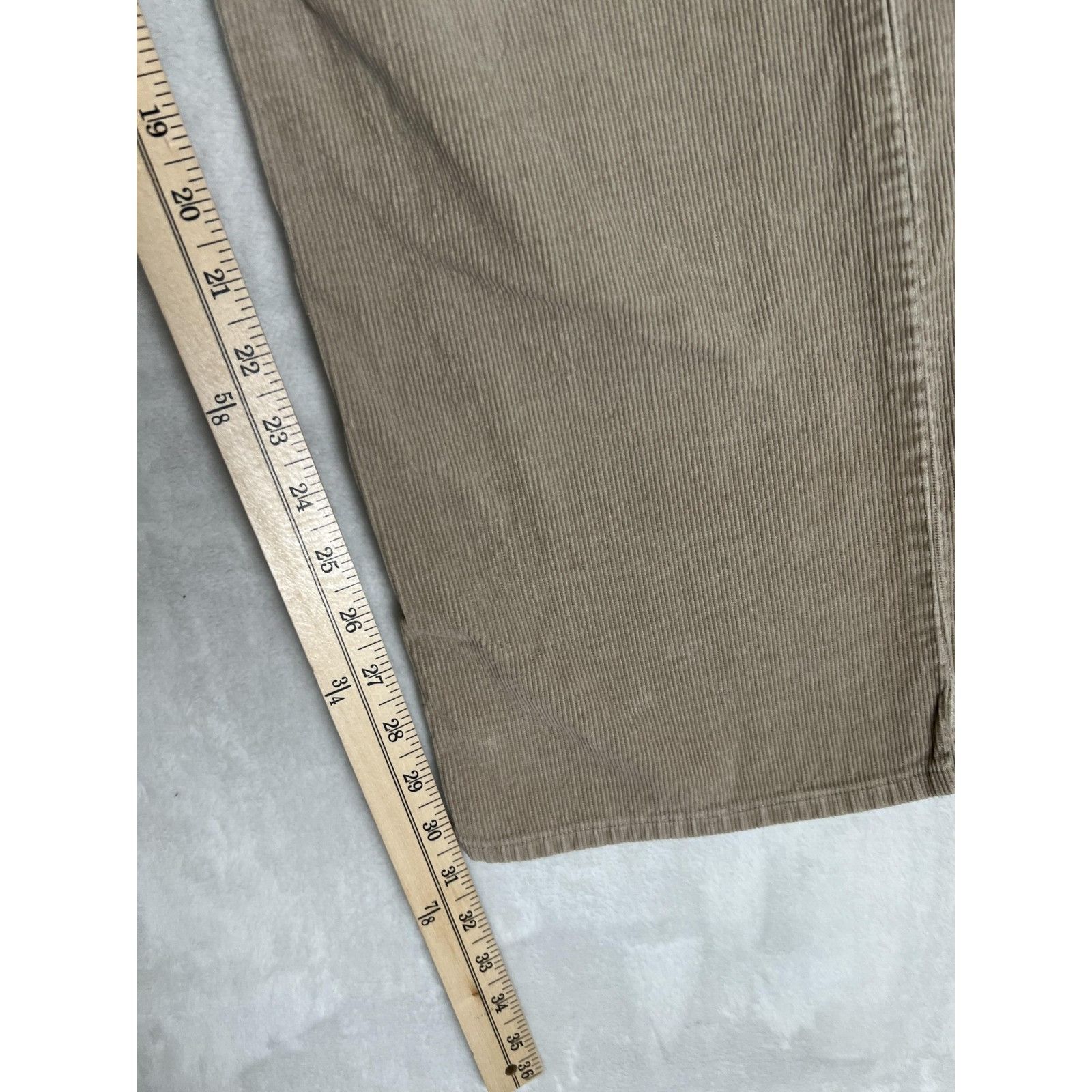 Gap Vintage Gap Corduroy Boot Fit Bootcut Pants Mens 34x30 Beige Size US 34 / EU 50 - 2 Thumbnail