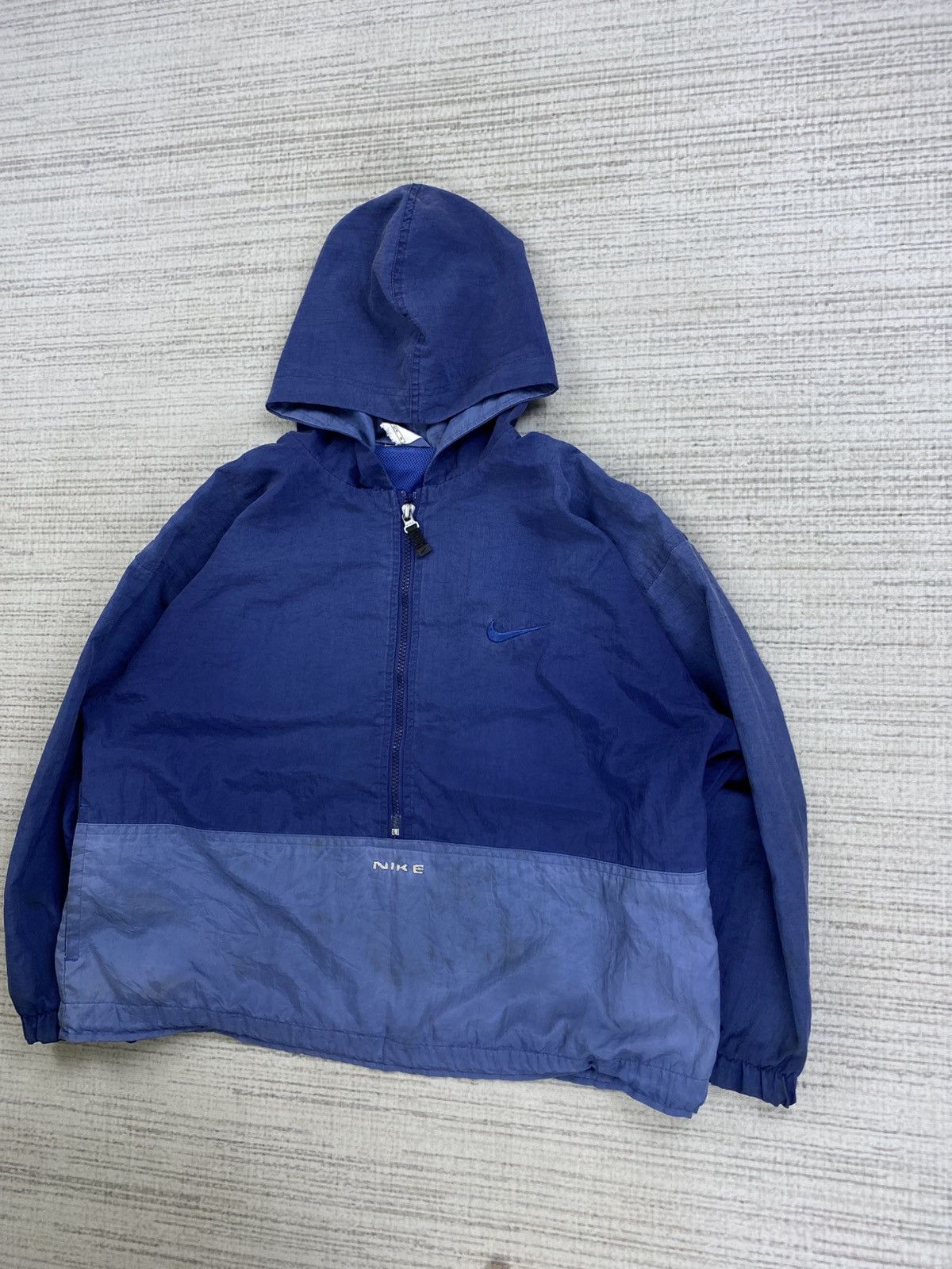 Nike × Vintage Vintage 90 Nike Center Swoosh Anorak Hoodie Jacket Size US M / EU 48-50 / 2 - 4 Thumbnail