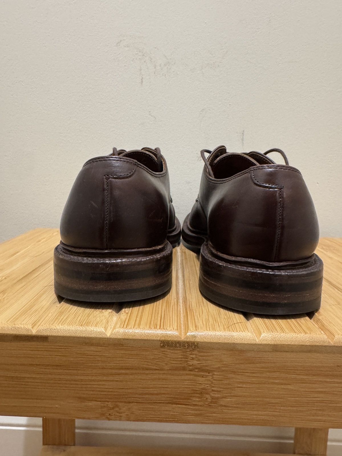 Grant Stone Grant Stone Country Derby Shoe Horween Brown CXL 6E Size US 6 / EU 39 - 5 Thumbnail