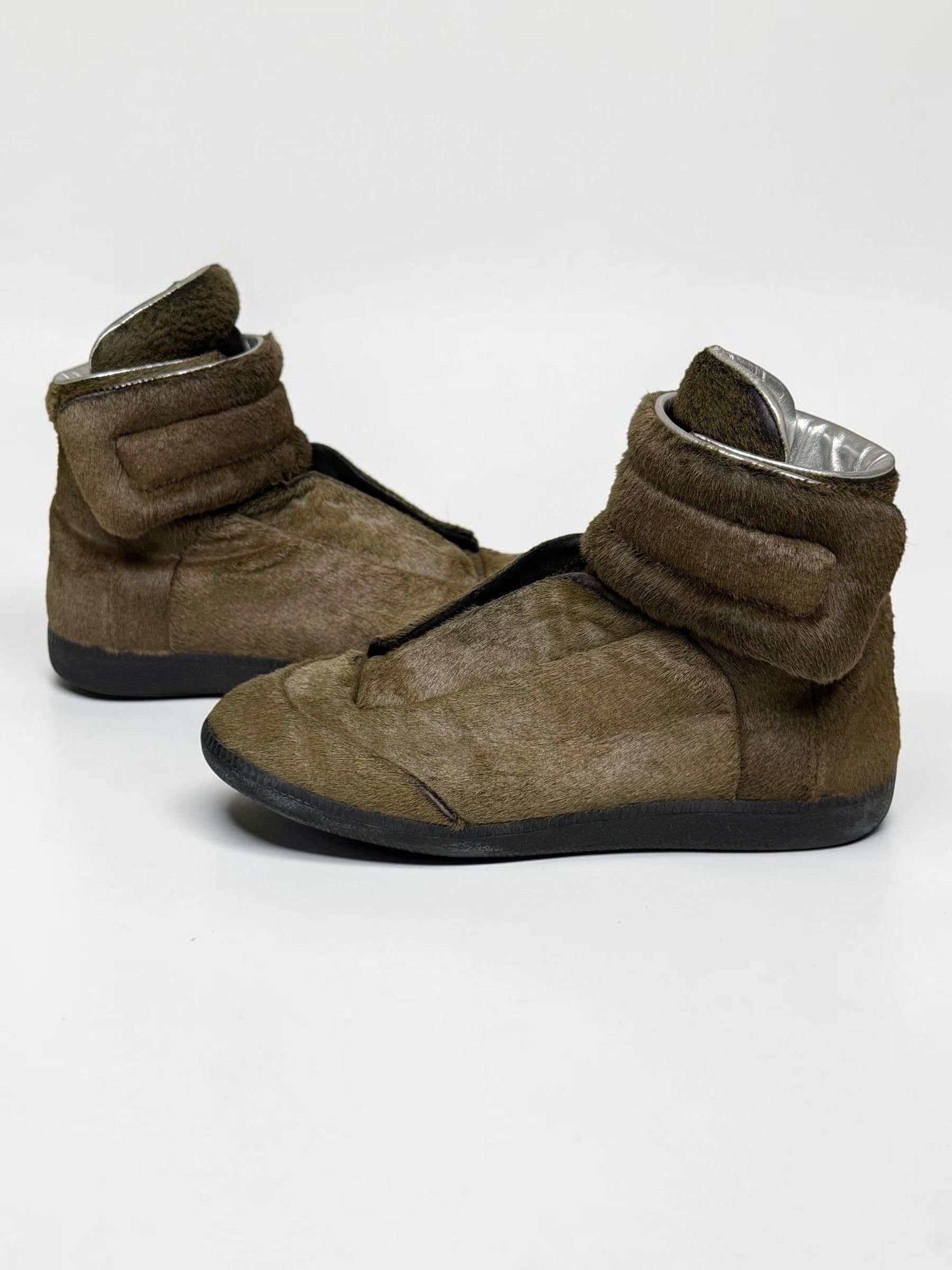 Maison Margiela Maison Margiela 'Yeezus Tour' Pony Hair Future Sneakers Size US 9.5 / EU 42-43 - 3 Thumbnail