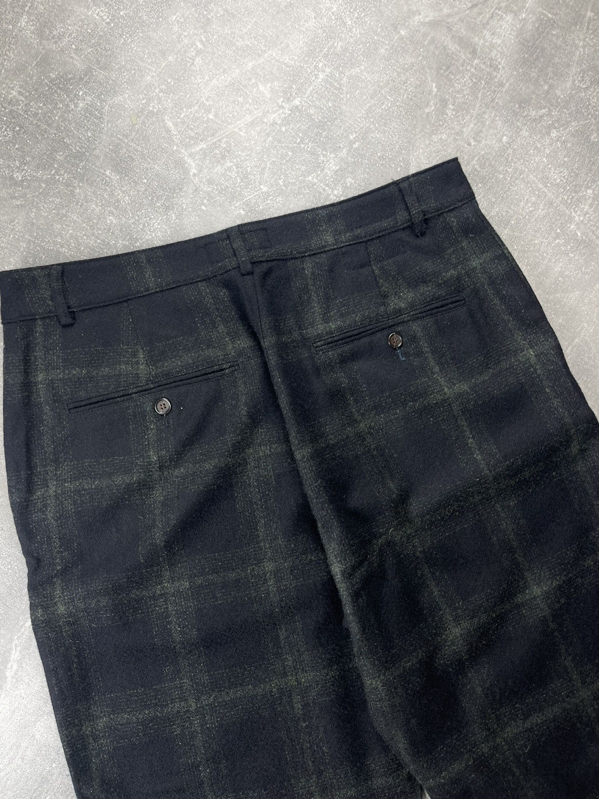 Universal Works Universal Works Military Chino Merino Check Olive Dark Size US 34 / EU 50 - 9 Thumbnail