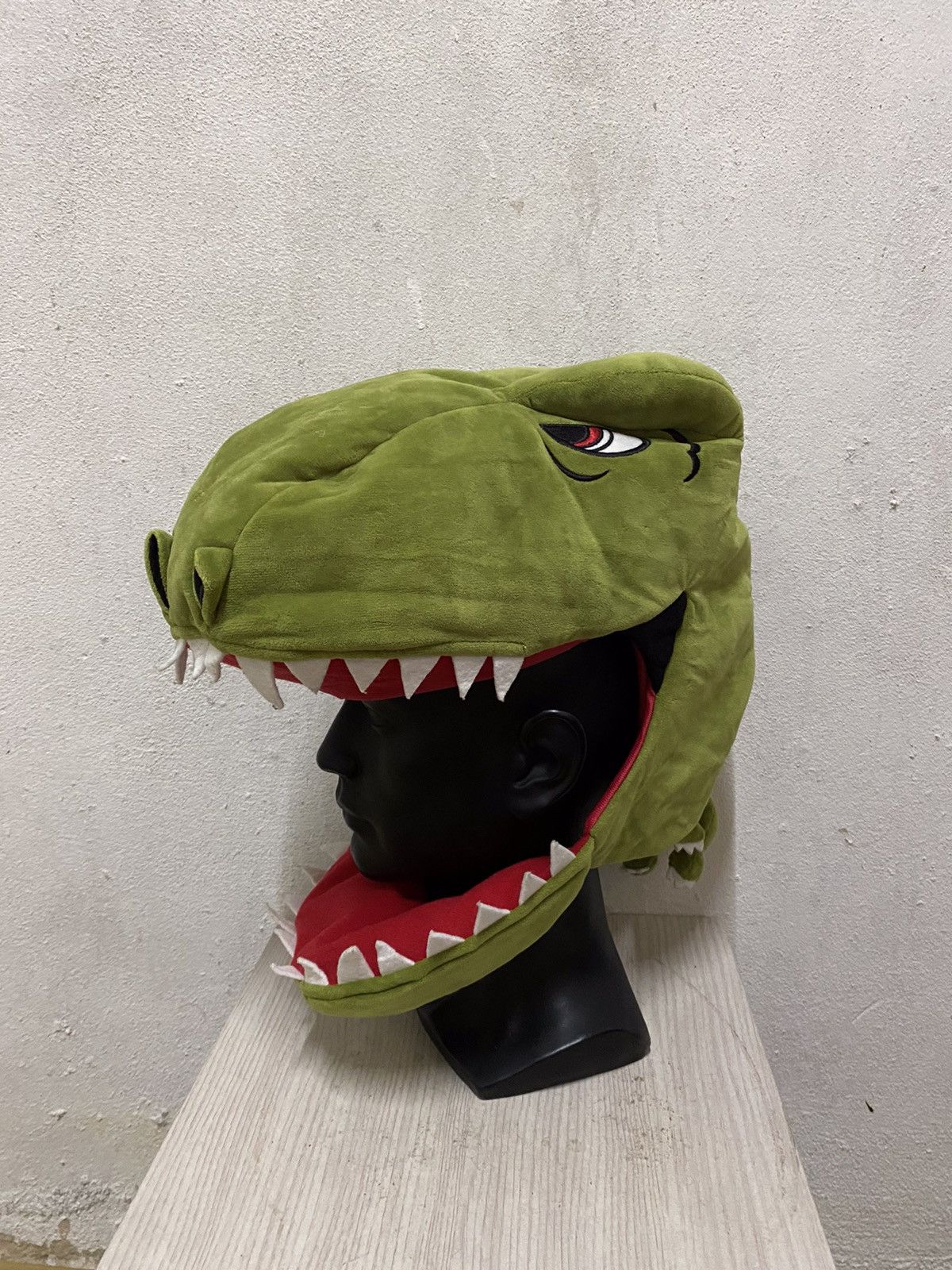 Disney × Vintage Trex Mascot Beanie Hat Size ONE SIZE - 3 Thumbnail