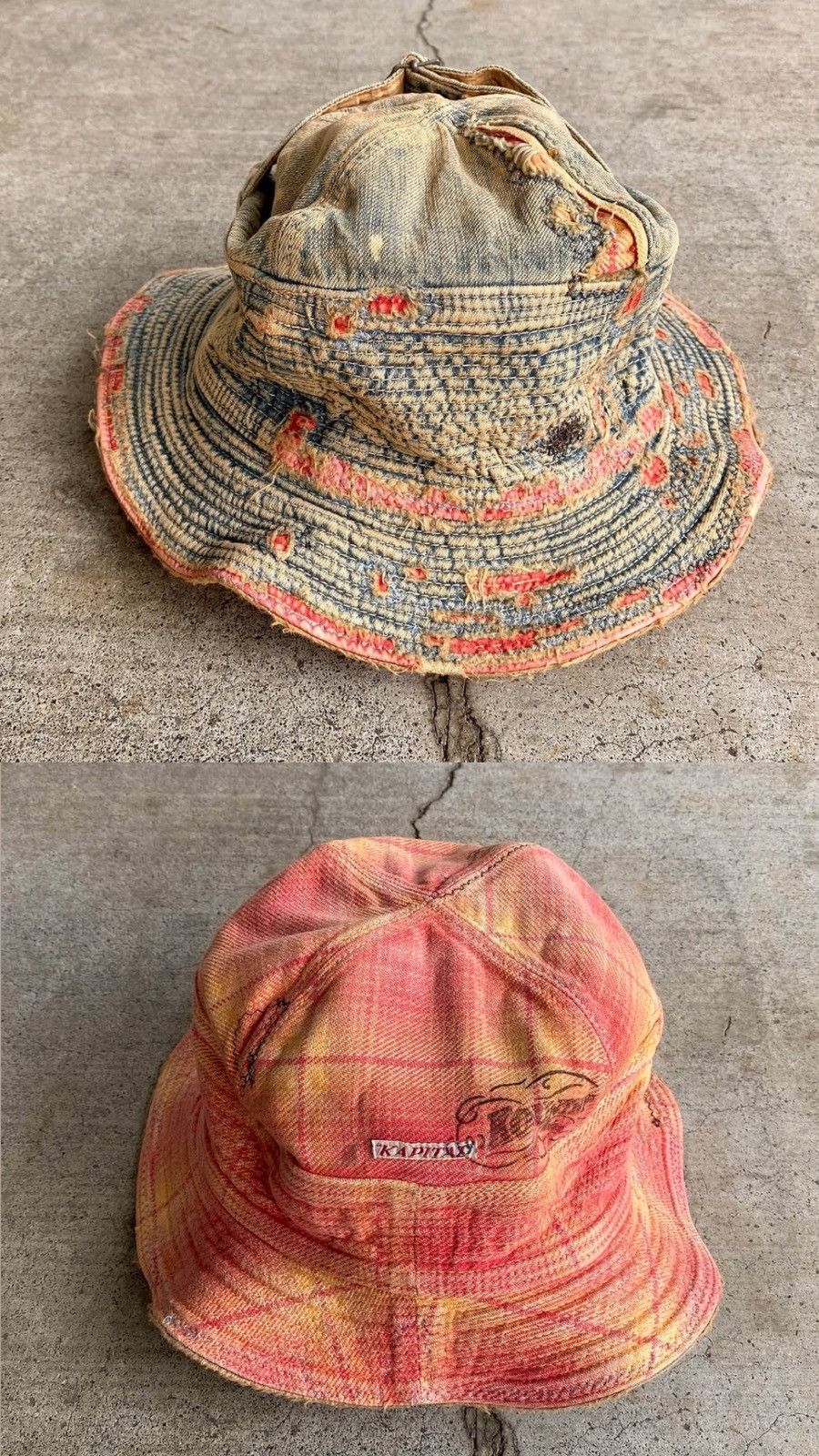 Kapital Kountry Kountry Crash Boro Old Man and the sea bucket hat cap Size ONE SIZE - 1 Thumbnail
