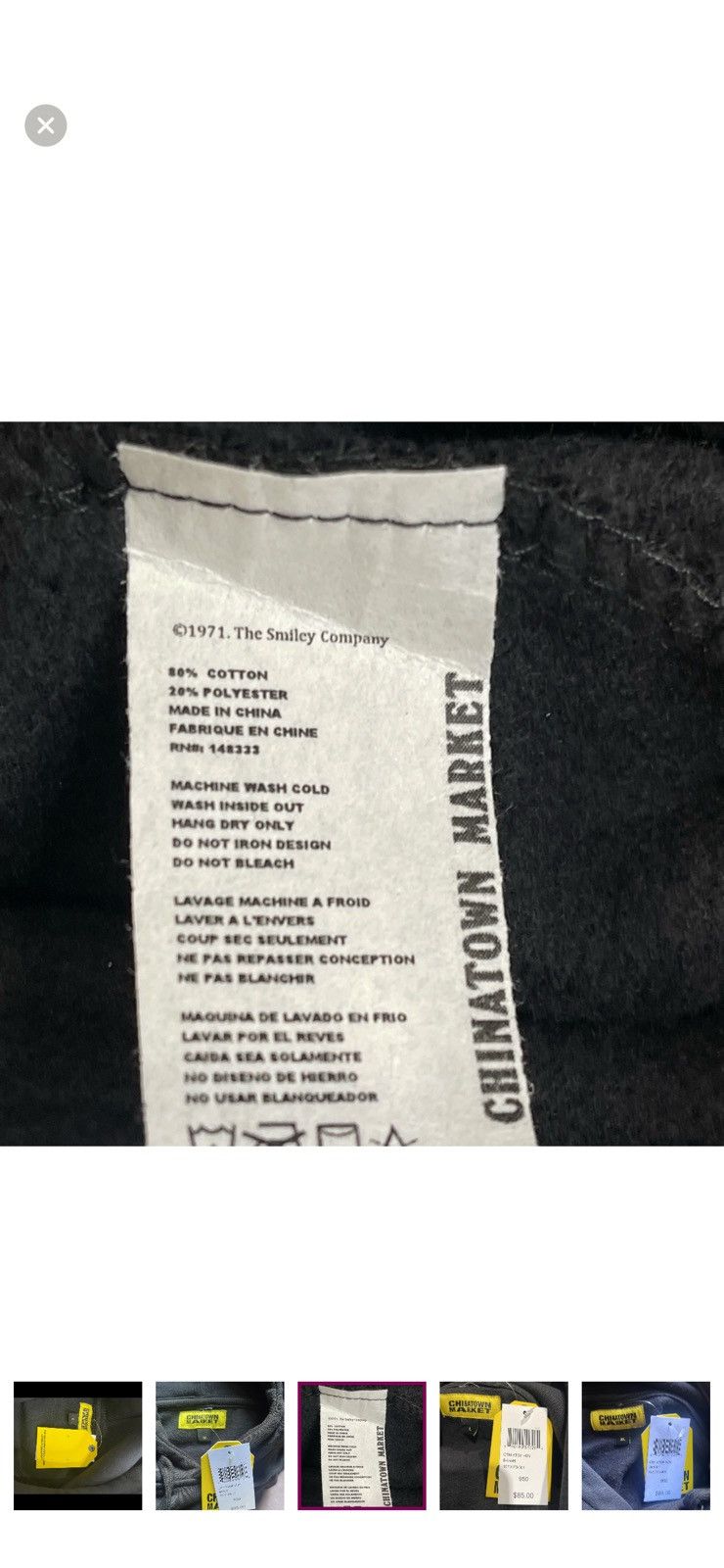 Market Chinatown Market Hoodie Size US L / EU 52-54 / 3 - 5 Thumbnail
