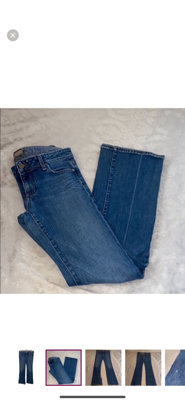 Paige Paige flare laurel canyon jeans size 30 Size 30" / US 8 / IT 44 - 4 Thumbnail