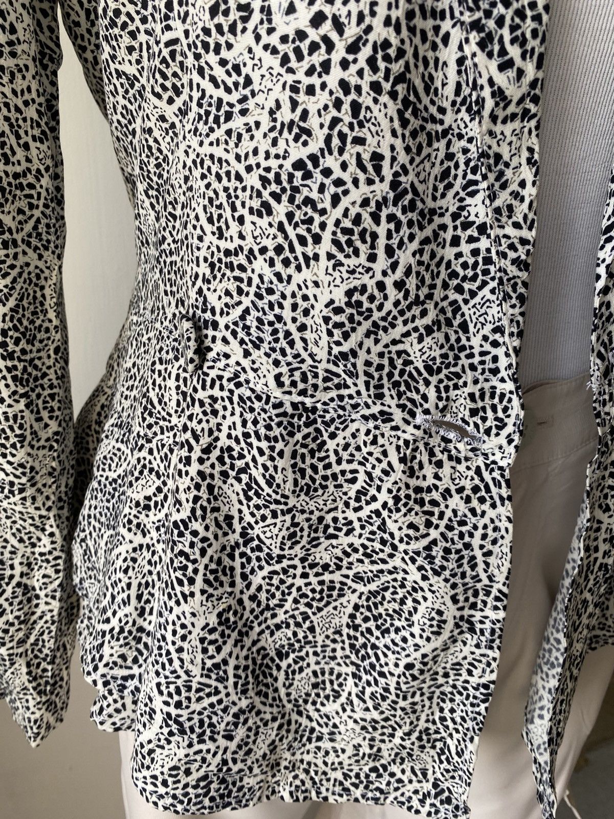 Other COMPONIX Rayon Open Front Cardigan Jacket (USA Made) Size L / US 10 / IT 46 - 8 Thumbnail
