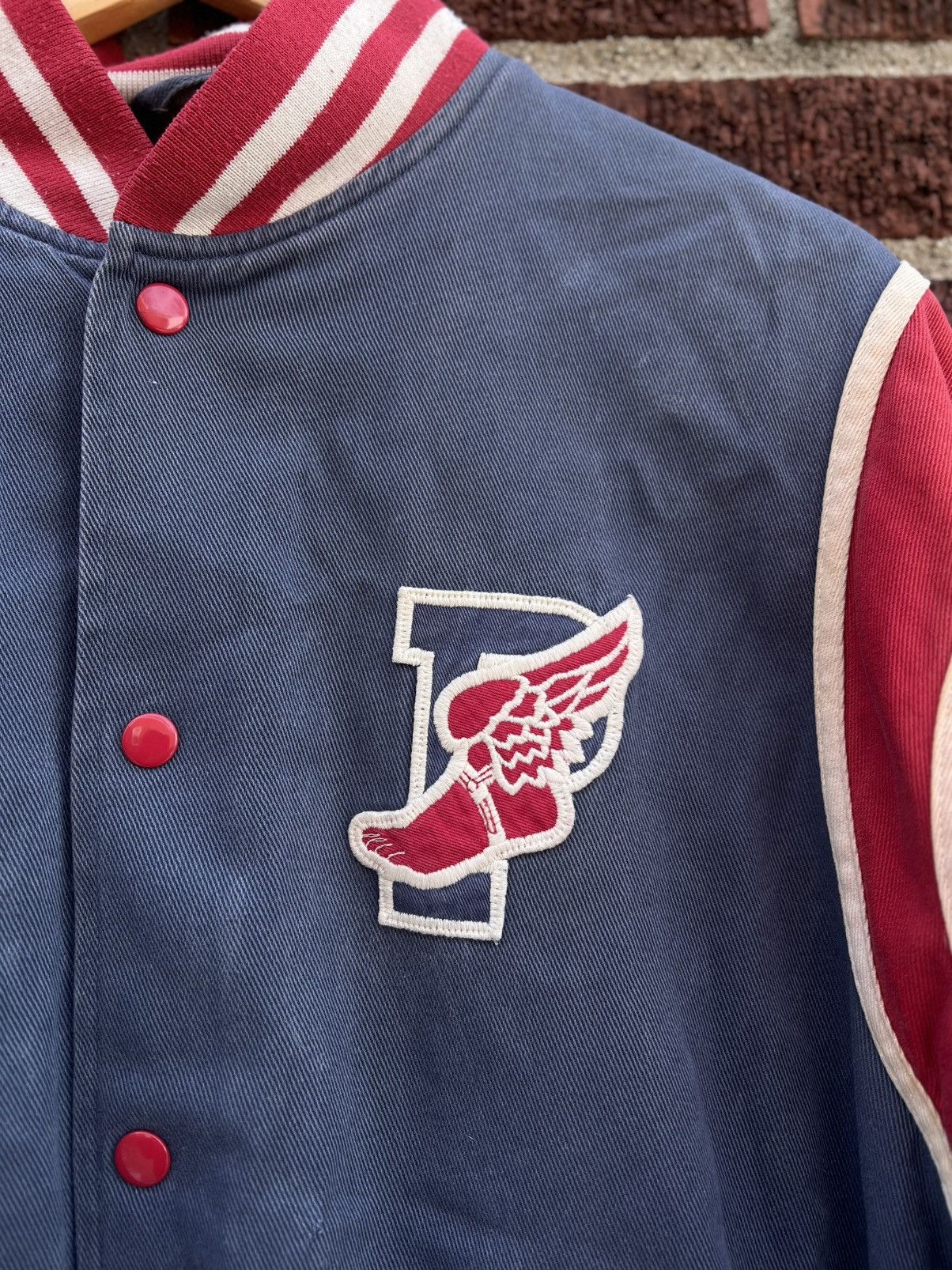 Polo Ralph Lauren × Vintage OG STADIUM 1992 P-WING BABY RUTH VARSITY JACKET - M Size US M / EU 48-50 / 2 - 6 Thumbnail
