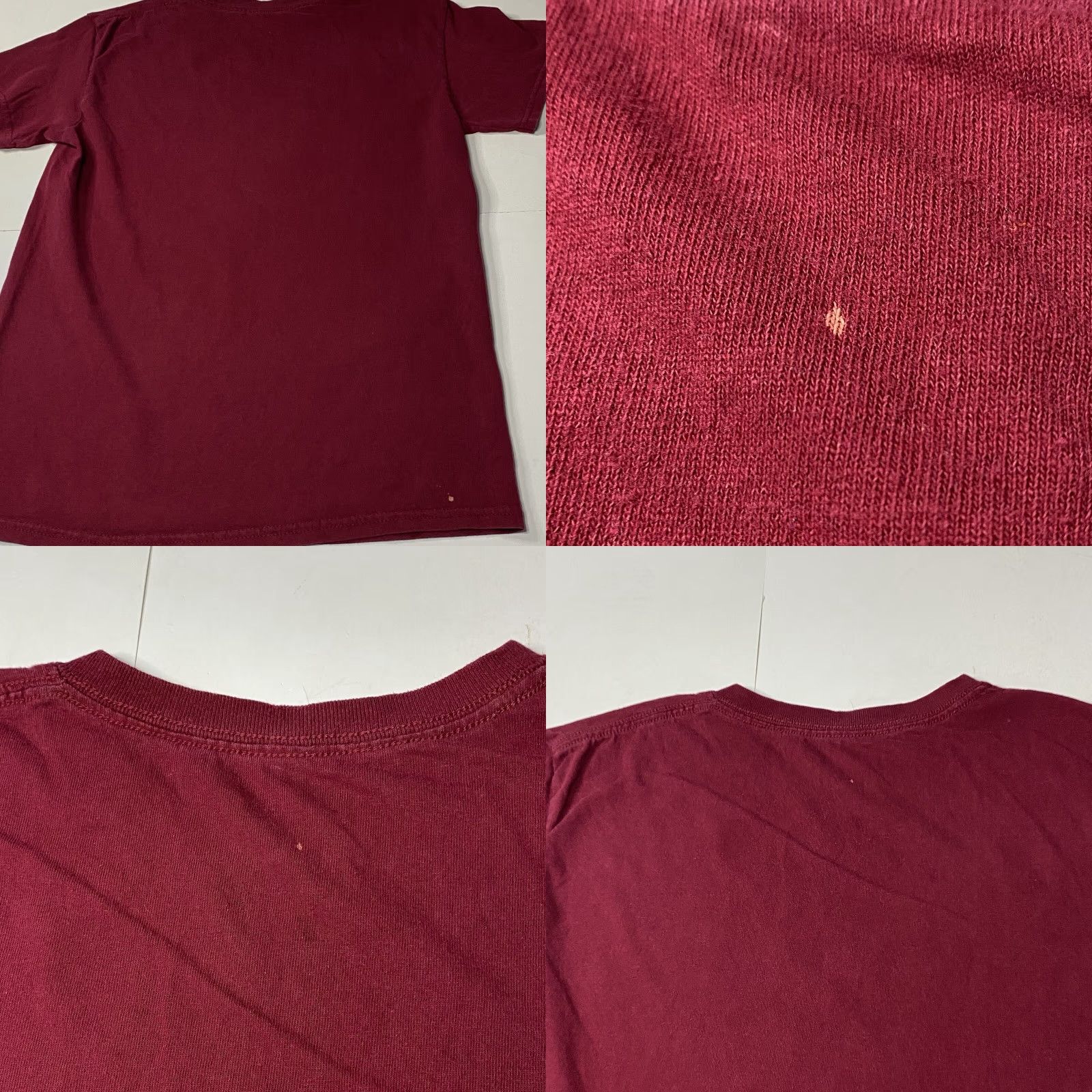 Vintage VTG Unbranded T-Shirt Pittsburgh Pa Kennywood Park Rollercoaster Shirt Adult S Red Mens Size US S / EU 44-46 / 1 - 9 Thumbnail