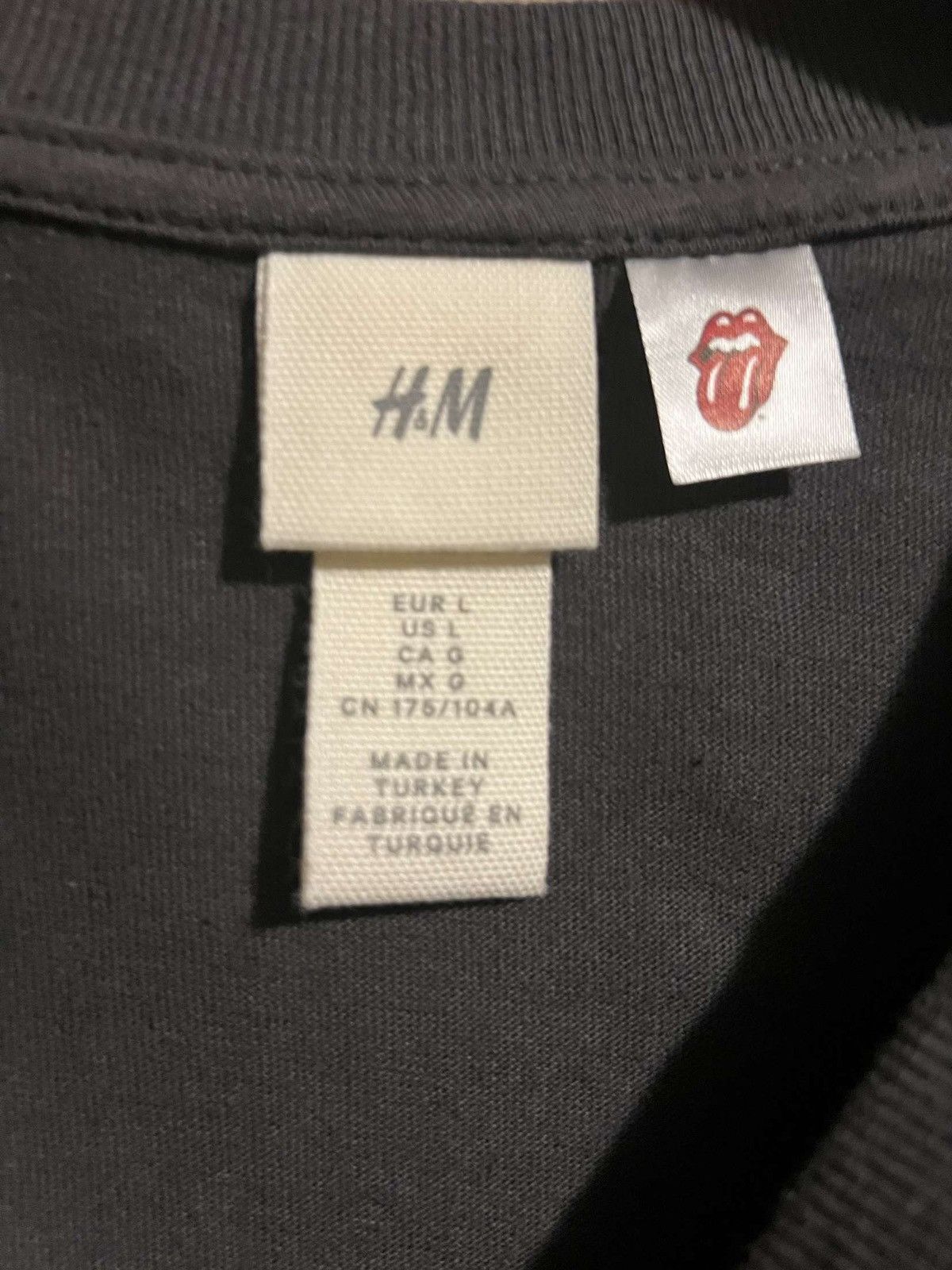 The Rolling Stones The Rolling Stones H&M tee Size US L / EU 52-54 / 3 - 2 Thumbnail