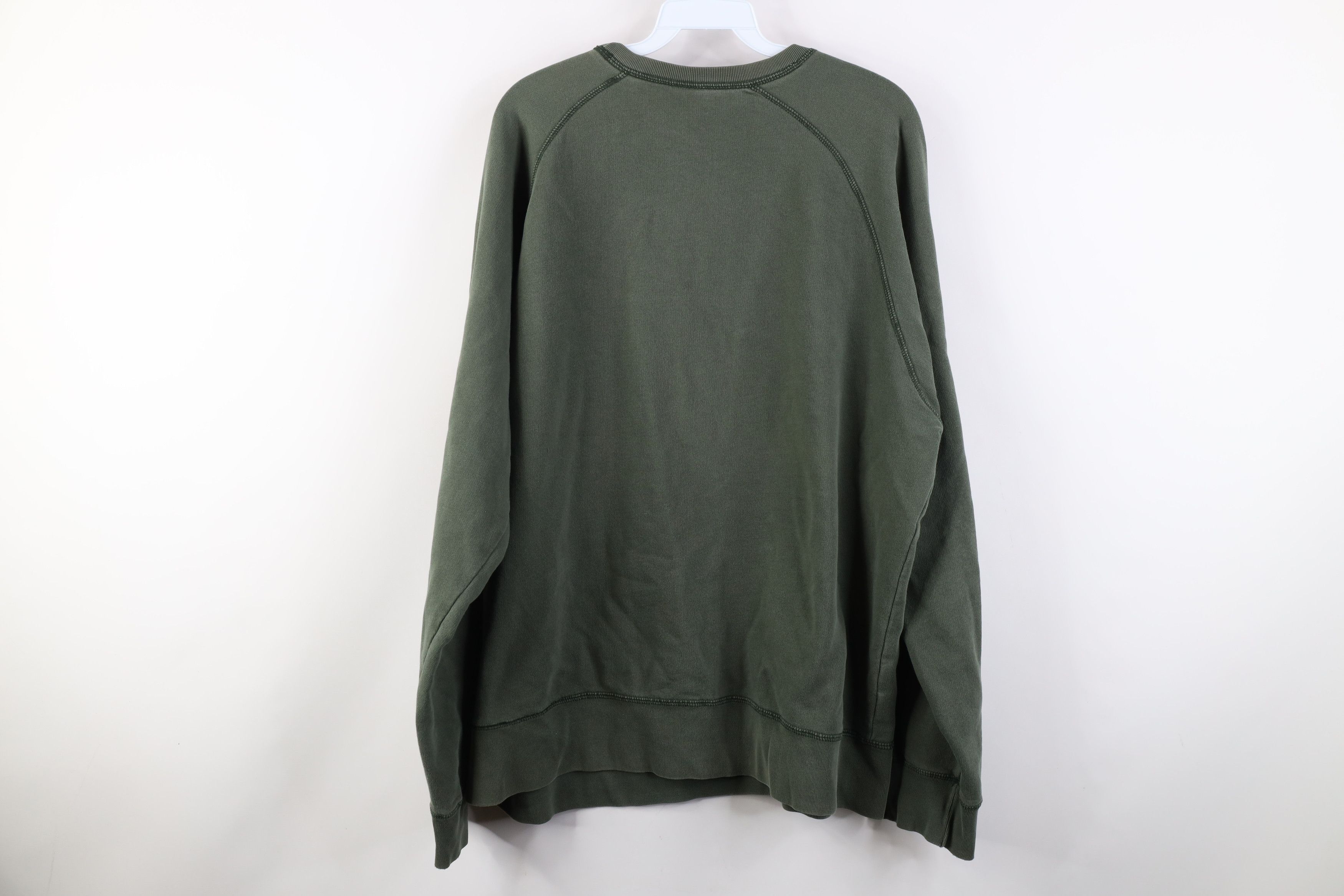Tommy Hilfiger Vintage 90s Y2K Tommy Hilfiger Crewneck Sweatshirt Green Size US XL / EU 56 / 4 - 9 Thumbnail