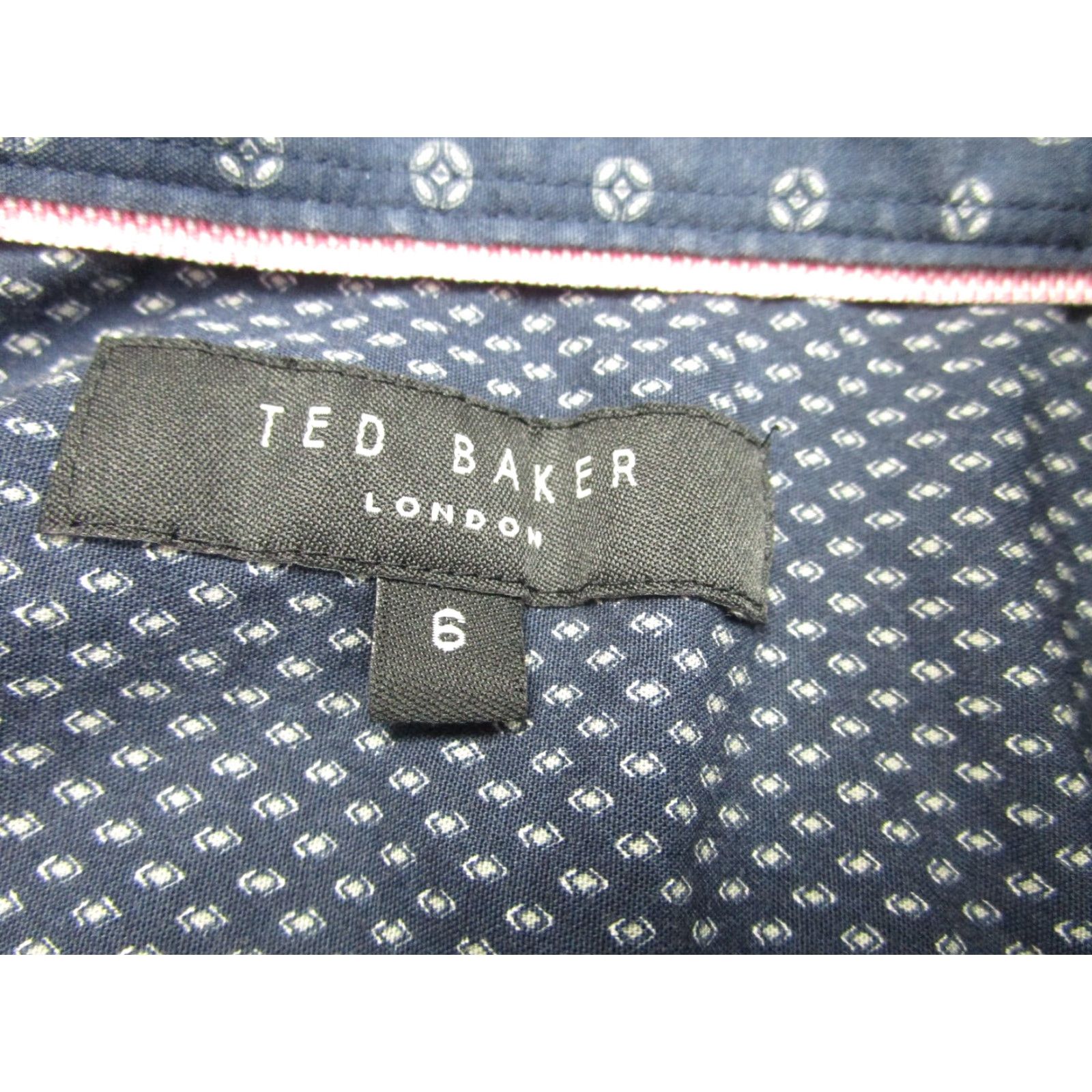 Ted Baker Ted Baker Shirt Mens XL Gray Long Sleeve Button Front Cotton Casual Dressy Size US XXL / EU 58 / 5 - 5 Thumbnail
