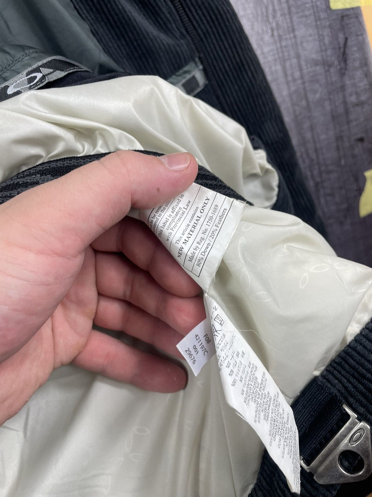 Oakley 2008 Oakley Ventilated Corduroy Puffer Jacket Size US L / EU 52-54 / 3 - 18 Thumbnail
