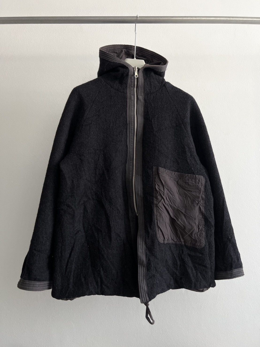 45rpm Faded Black Vintage 45rpm Parka Hoodie Reversible Jacket Size US M / EU 48-50 / 2 - 5 Thumbnail