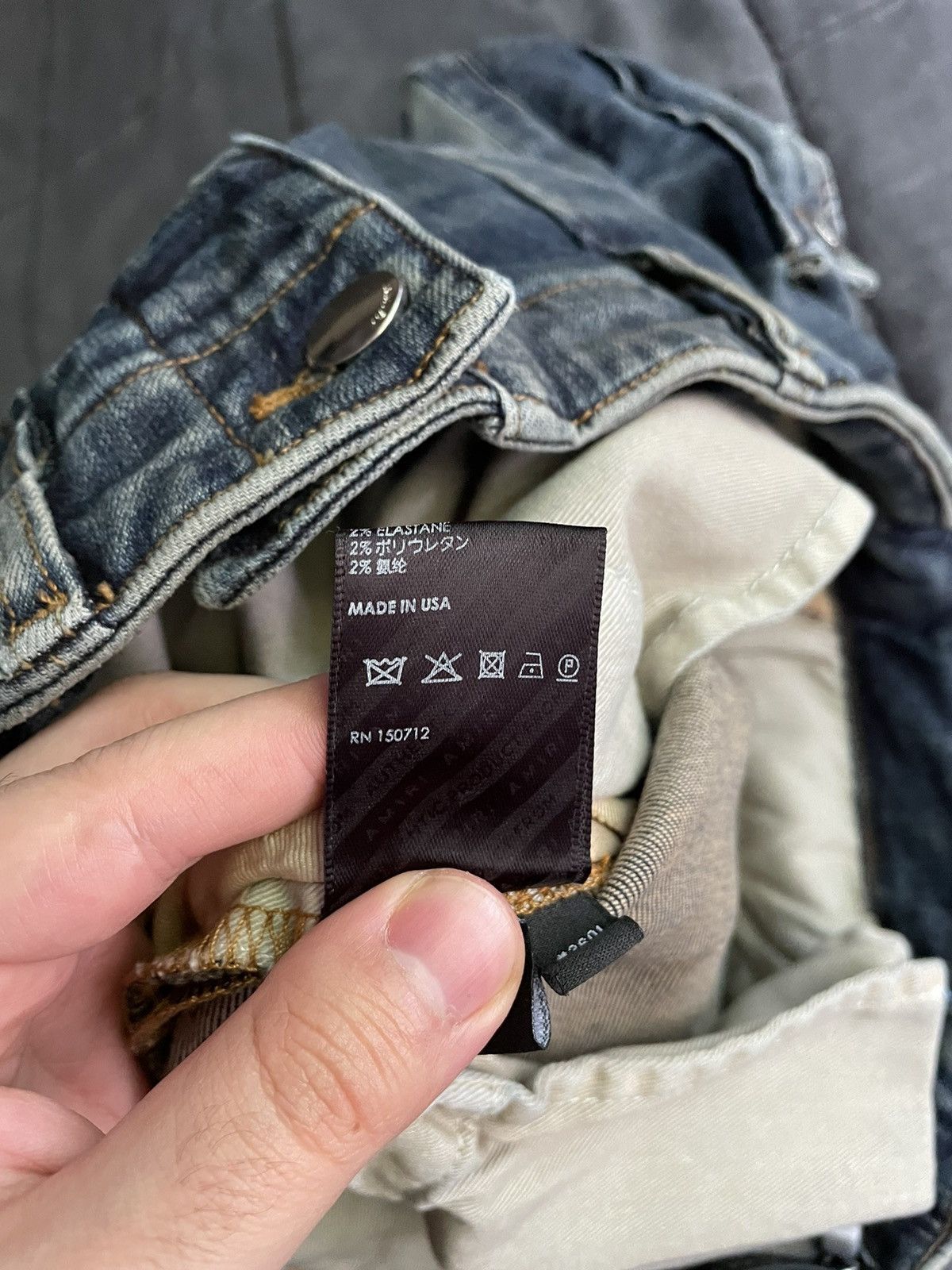 Amiri Amiri Cargo Pocket Jeans Size US 34 / EU 50 - 10 Thumbnail
