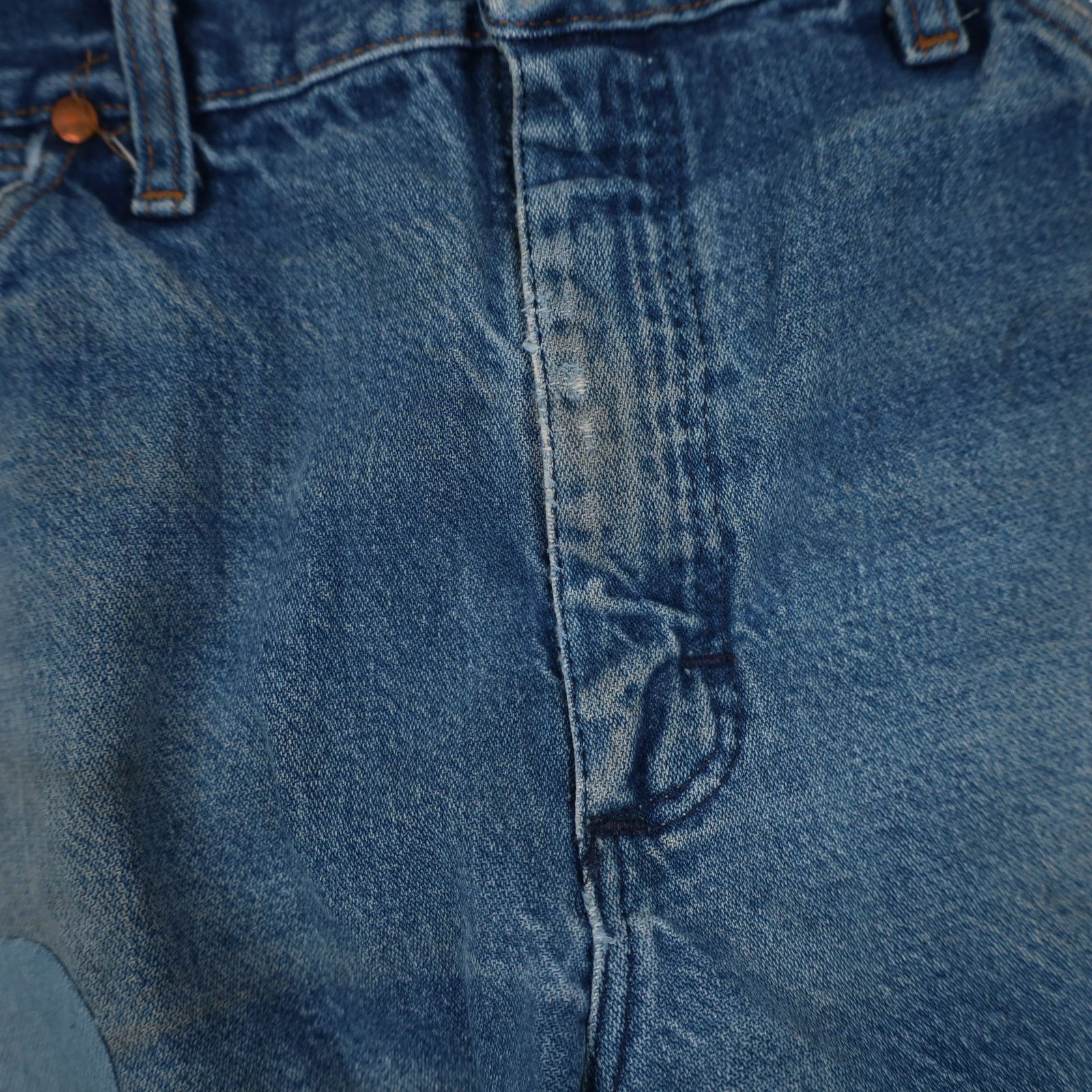 Vintage × Wrangler Vintage Wrangler Distressed Patched Denim Jeans Size US 34 / EU 50 - 6 Thumbnail