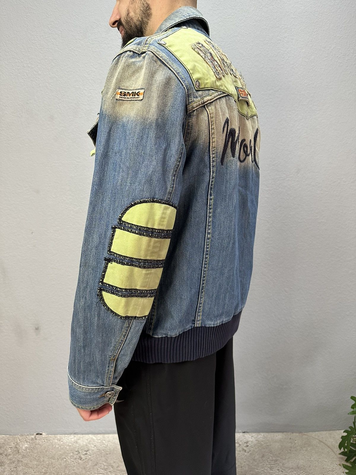 Diesel × Vintage Vintage Diesel Style Distressed Jacket Faded Racing Motor Size US L / EU 52-54 / 3 - 8 Thumbnail