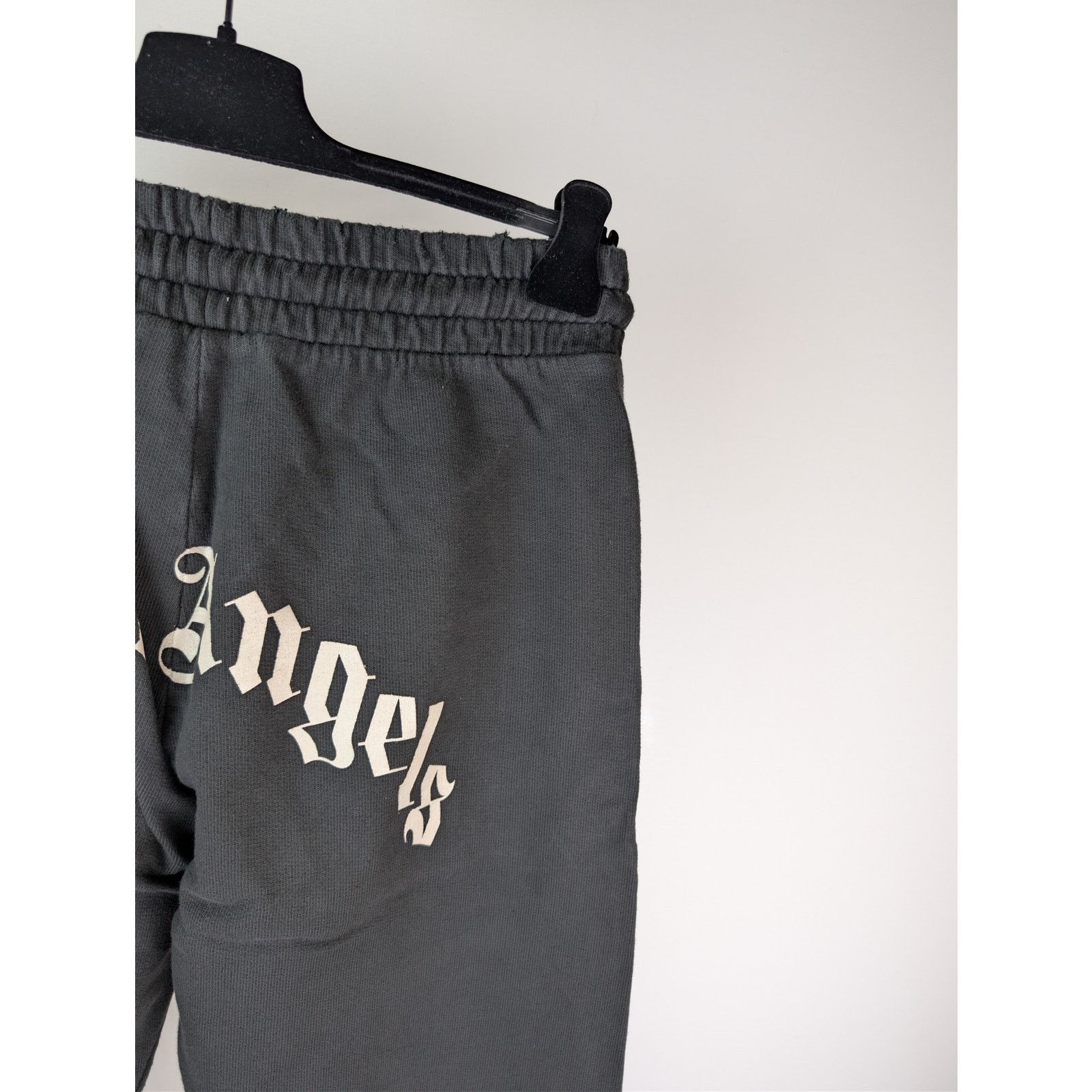 Palm Angels o1rshd1 GD Graffiti Flames 🔥 Sweatpants in Black / Red Size US 34 / EU 50 - 15 Thumbnail