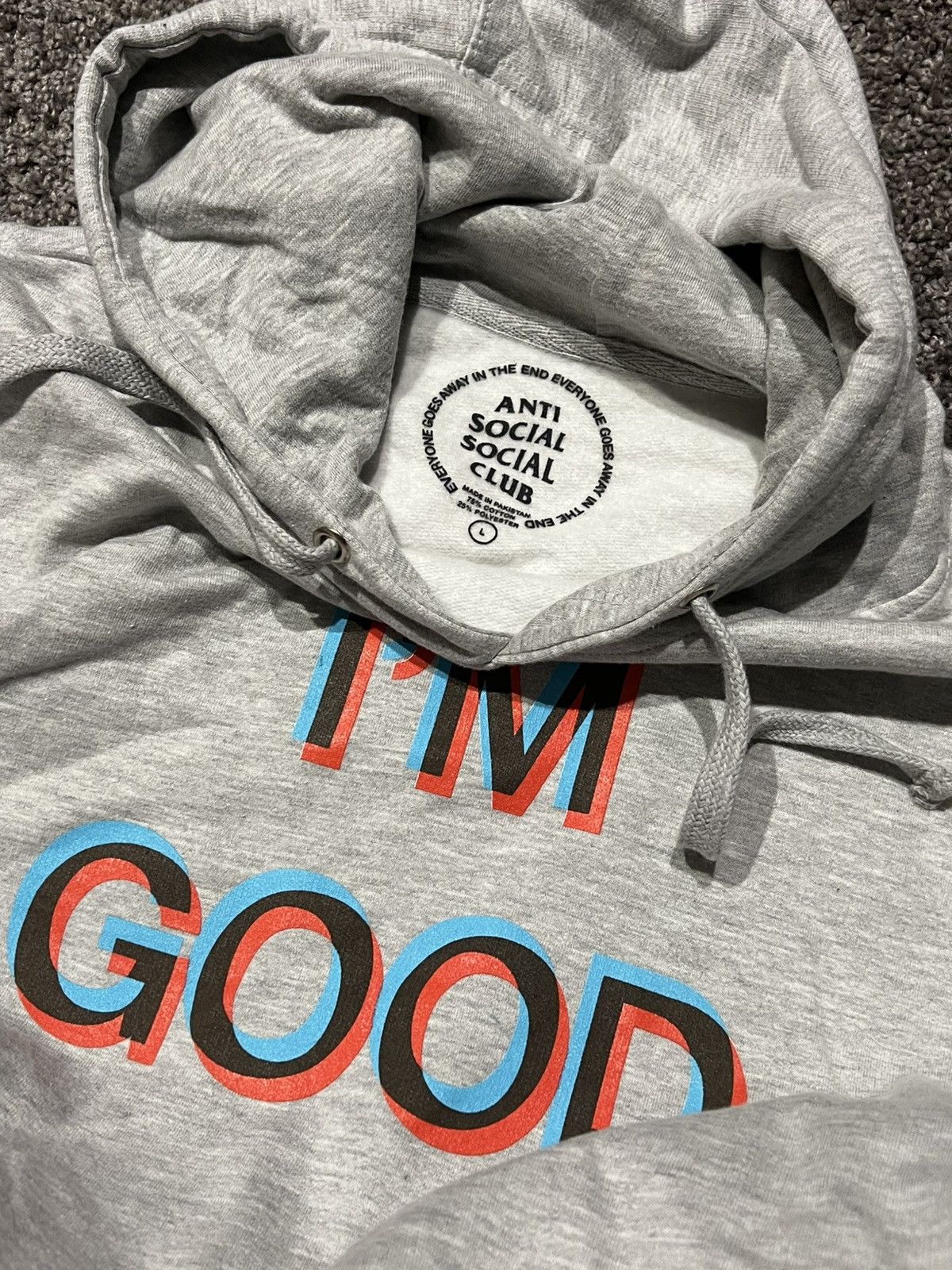 Anti Social Social Club Anti Social Social Club Hoodie Size US L / EU 52-54 / 3 - 3 Thumbnail