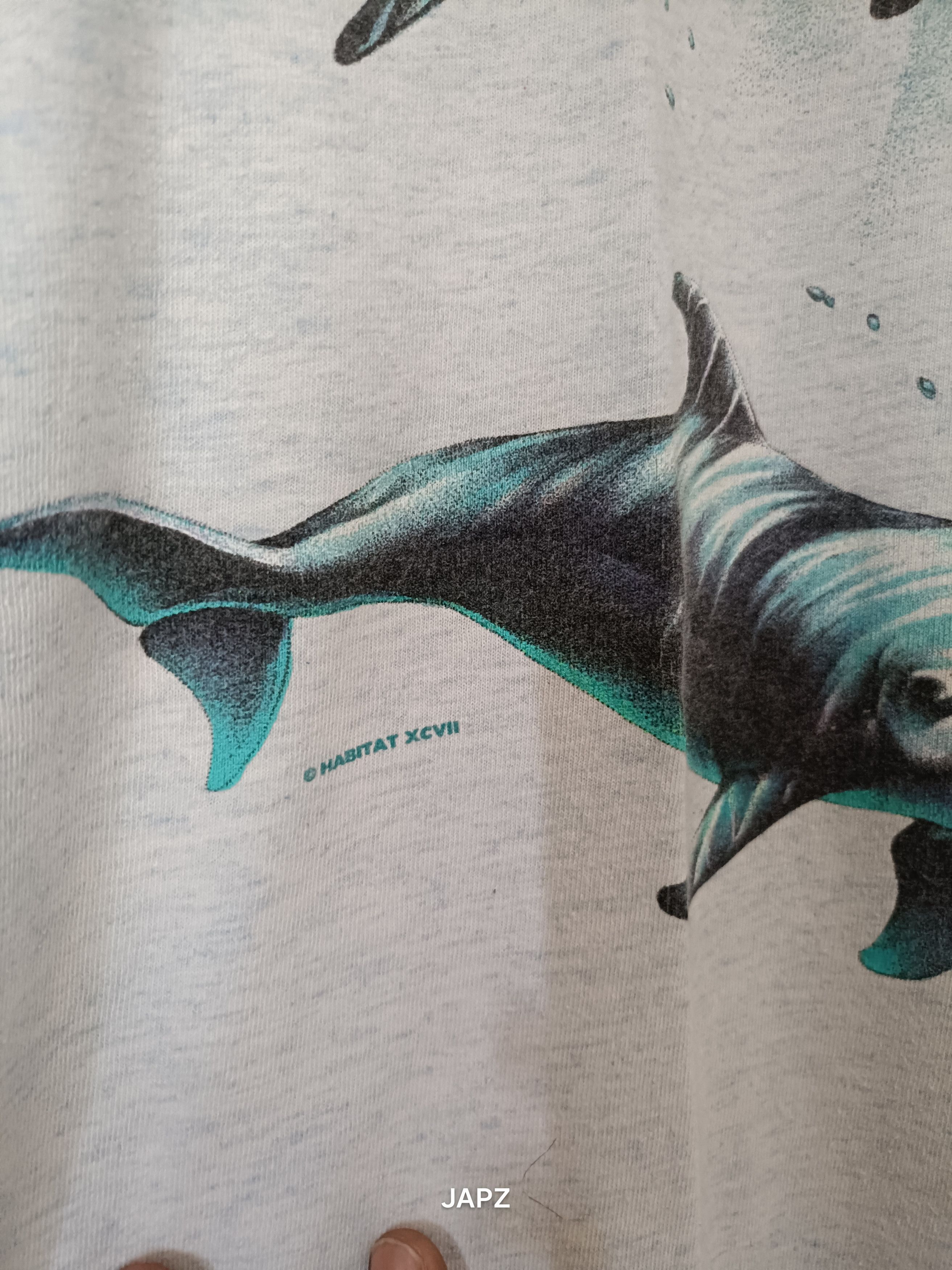 Habitat × Vintage Vintage Set of dolphin sea world shirt and sweater Size US XL / EU 56 / 4 - 4 Thumbnail