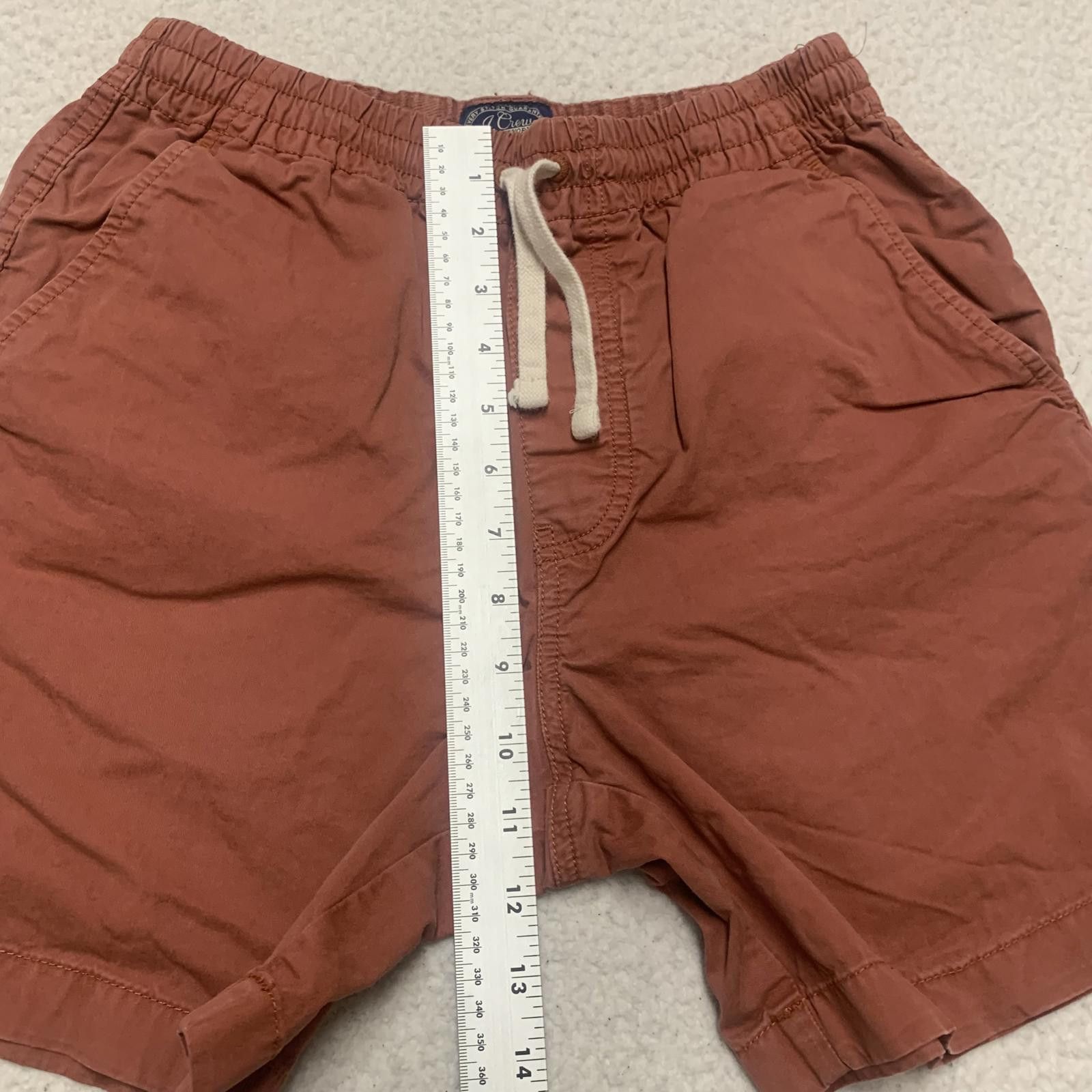 J.Crew J. Crew Men's XS Brick Red Casual Shorts Cotton Size US 28 / EU 44 - 6 Thumbnail