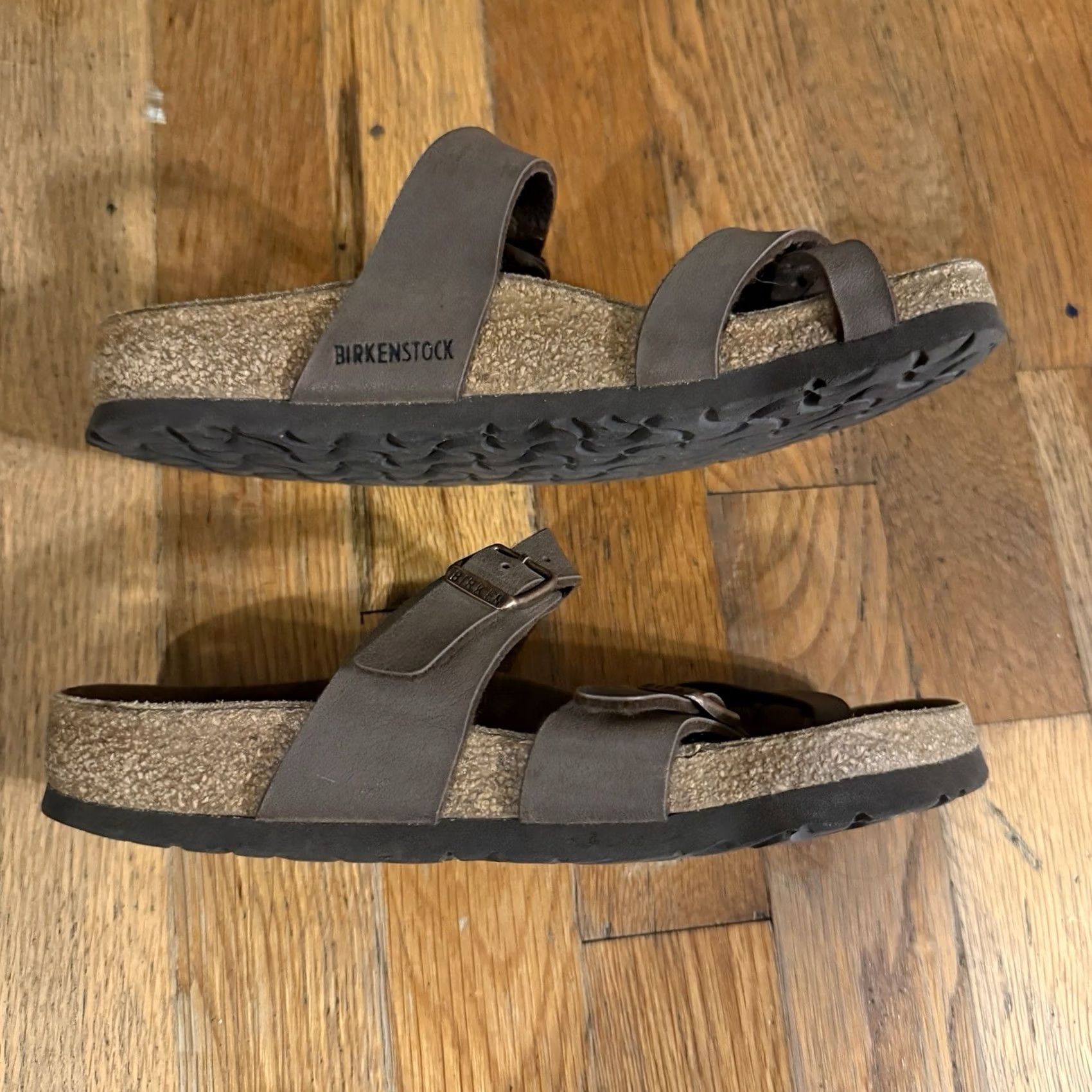 Birkenstock Birkenstock Mayari Sandals Womens Size 36 US 6-6.5 Brown Leather Buckle Strappy Casual Bohemian Shoes Size US 6.5 / IT 36.5 - 4 Thumbnail