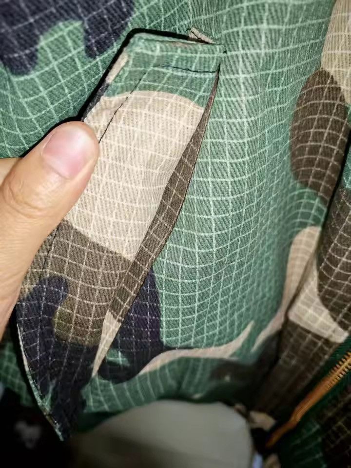 Japanese Brand Reversible Camouflage Fur Hooded Jacket, Military Style Size US L / EU 52-54 / 3 - 10 Thumbnail