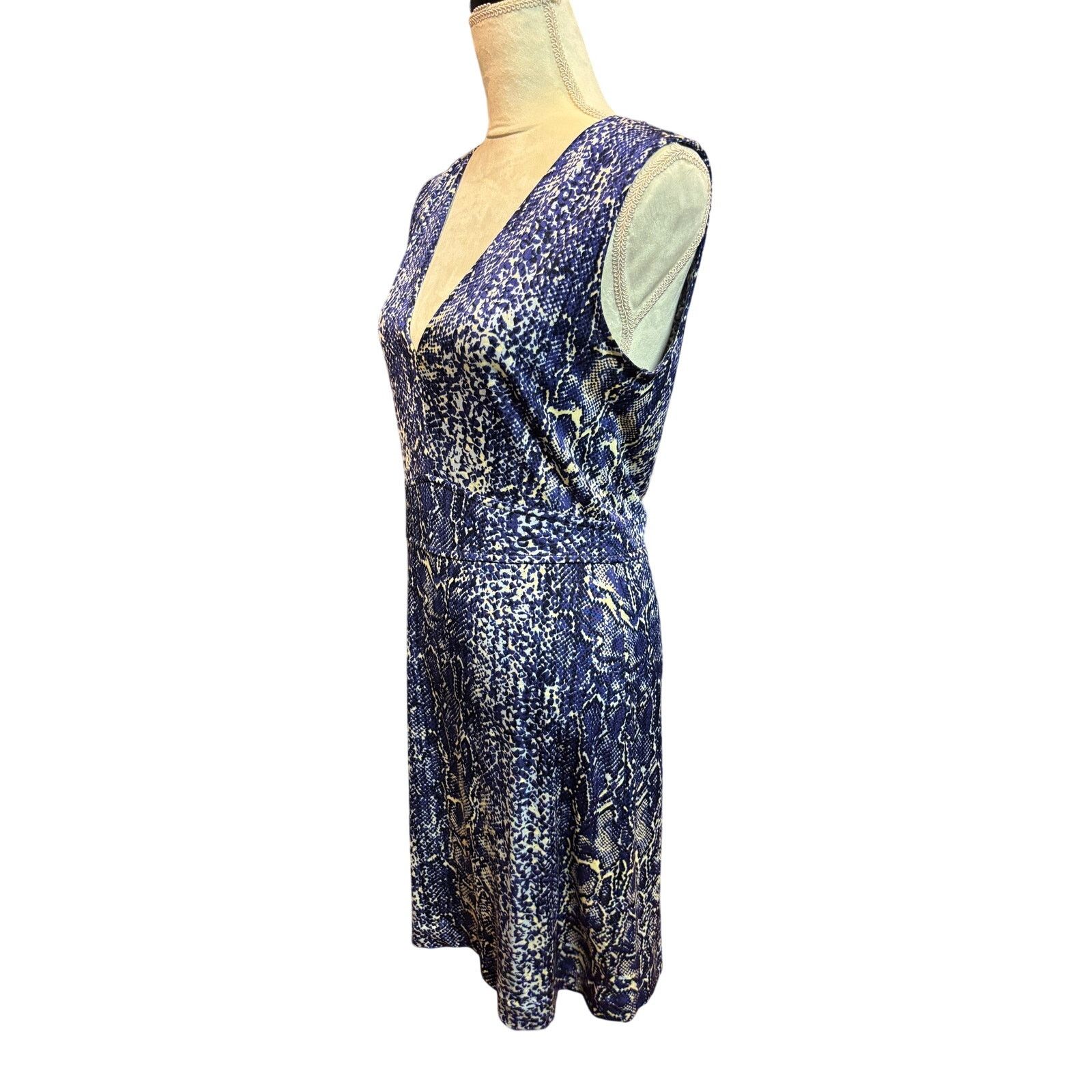 Tory Burch Tory Burch Silk Snakeskin Print Dress Size M Size M / US 6-8 / IT 42-44 - 5 Thumbnail