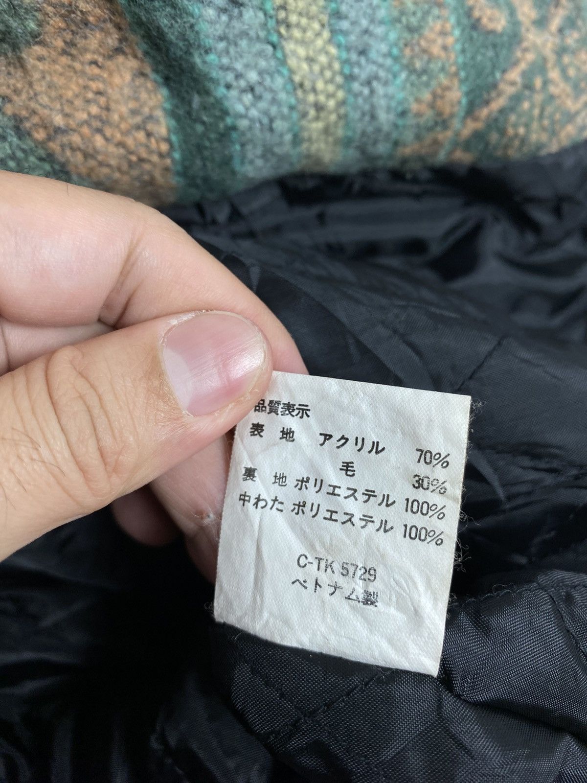Rare‼️ Vintage Spectators Japan Navajo Blanket Coat