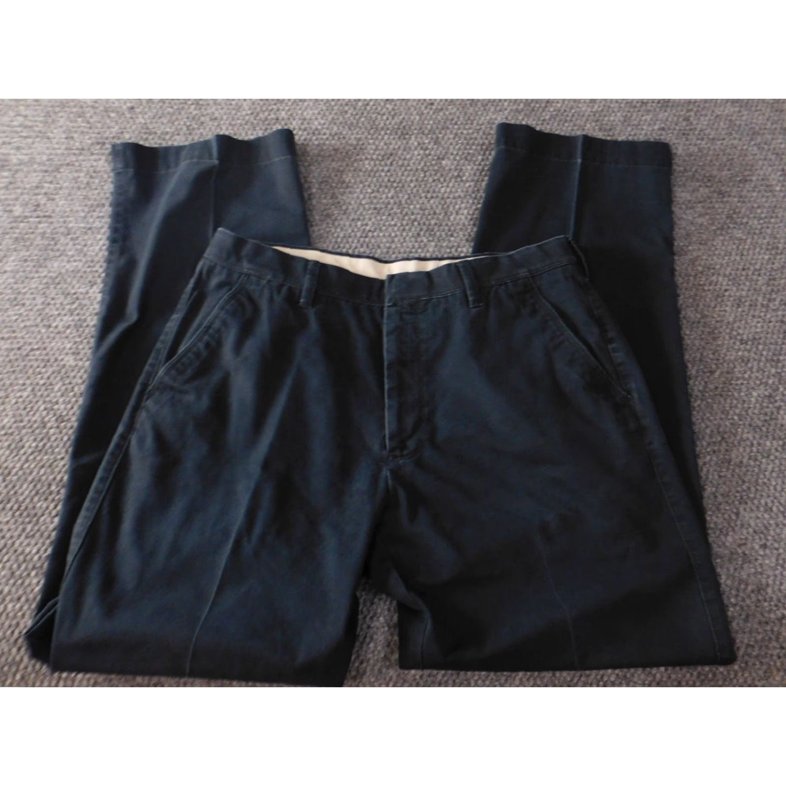 Haggar Haggar Pants 32x31 Brown Chino Straight Classic Fit Men Regular Pants Size US 32 / EU 48 - 2 Thumbnail