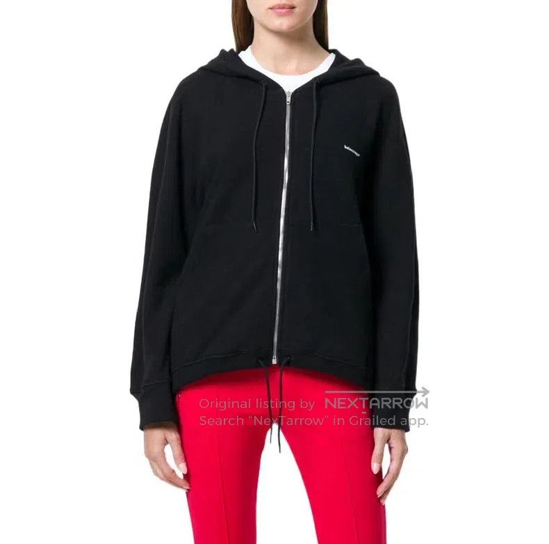 Balenciaga Balenciaga Small logo solid color zipper letter print hood Size US XS / EU 42 / 0 - 8 Thumbnail