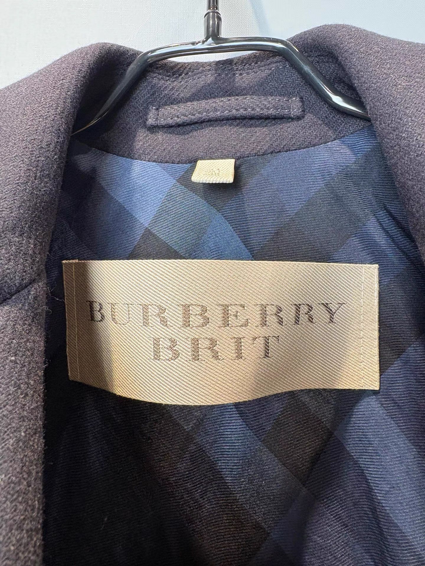 Burberry BURBERRY BRIT Wool Coat K36 Size XXS / US 00 / IT 34 - 4 Thumbnail