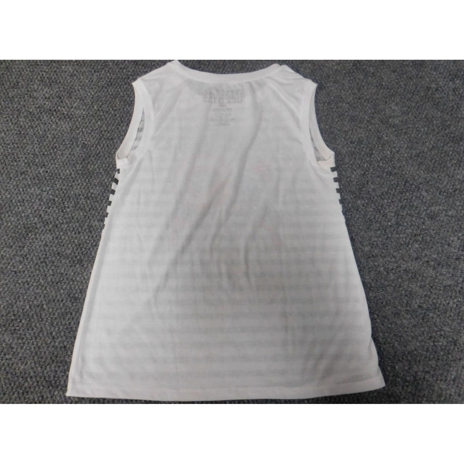 Vintage Captain America Marvel Shirt Tank Womens Medium Gray Striped Lightweight Pullover Casual Pullover Tank Lightweight 90s Style Size M / US 6-8 / IT 42-44 - 6 Thumbnail