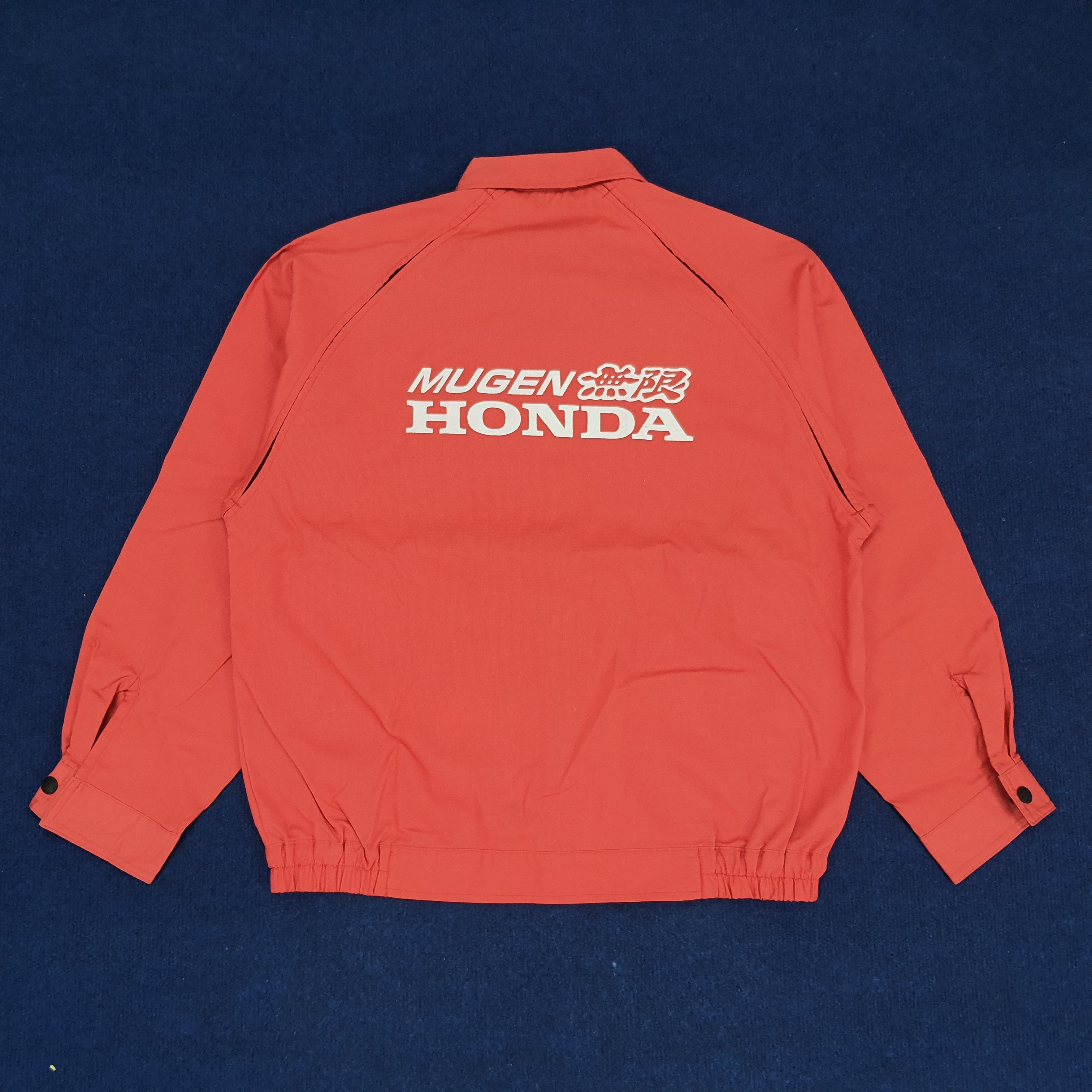 Japanese Brand × Vintage Vintage Mugen HONDA Japanese Brand Racing Custom Jacket Size US M / EU 48-50 / 2 - 1 Thumbnail