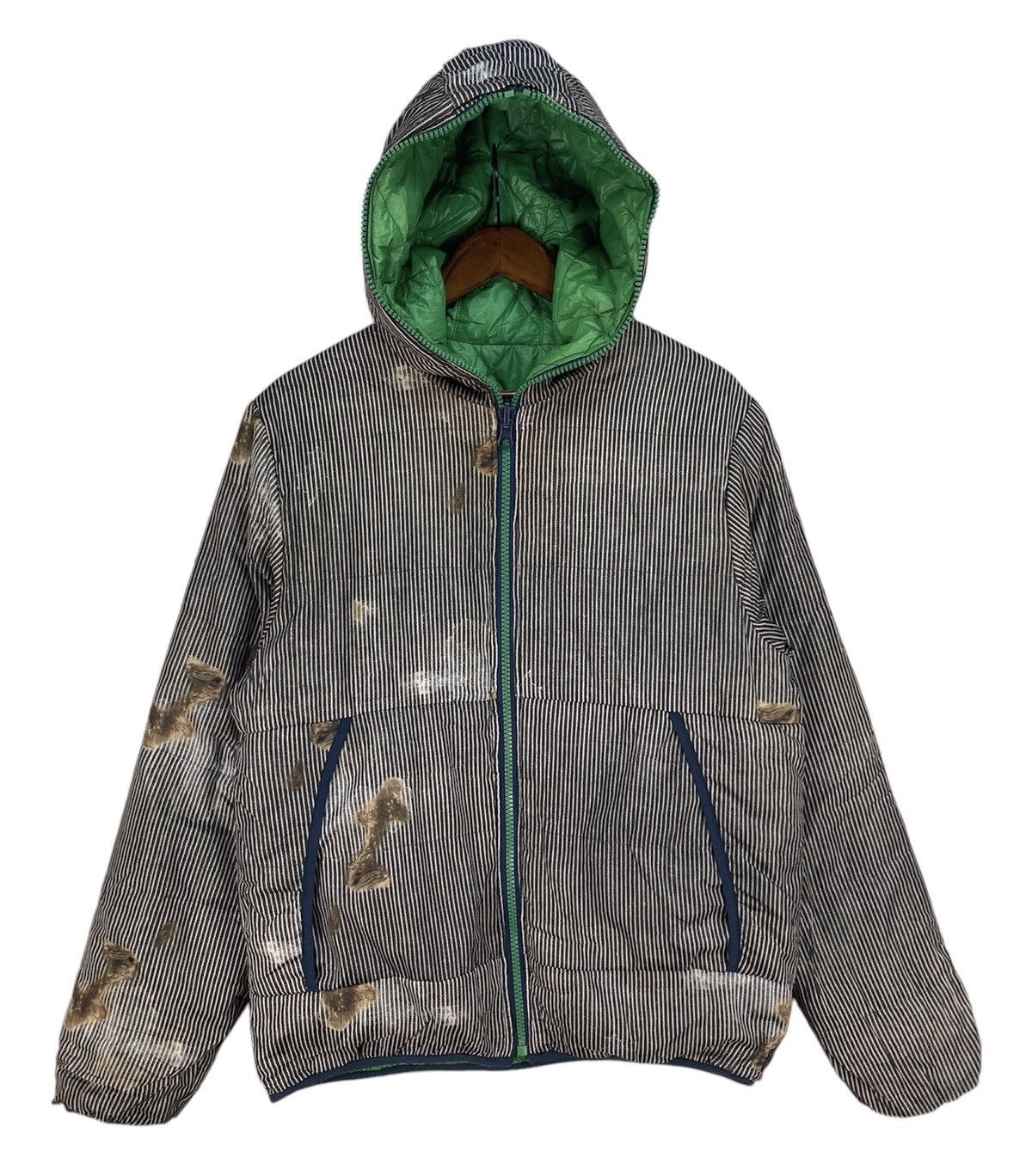 Billabong × Designer × Vintage 🔥RARE🔥VINTAGE BILLABONG REVERSIBLE HOODIE JACKET Size US XL / EU 56 / 4 - 1 Thumbnail