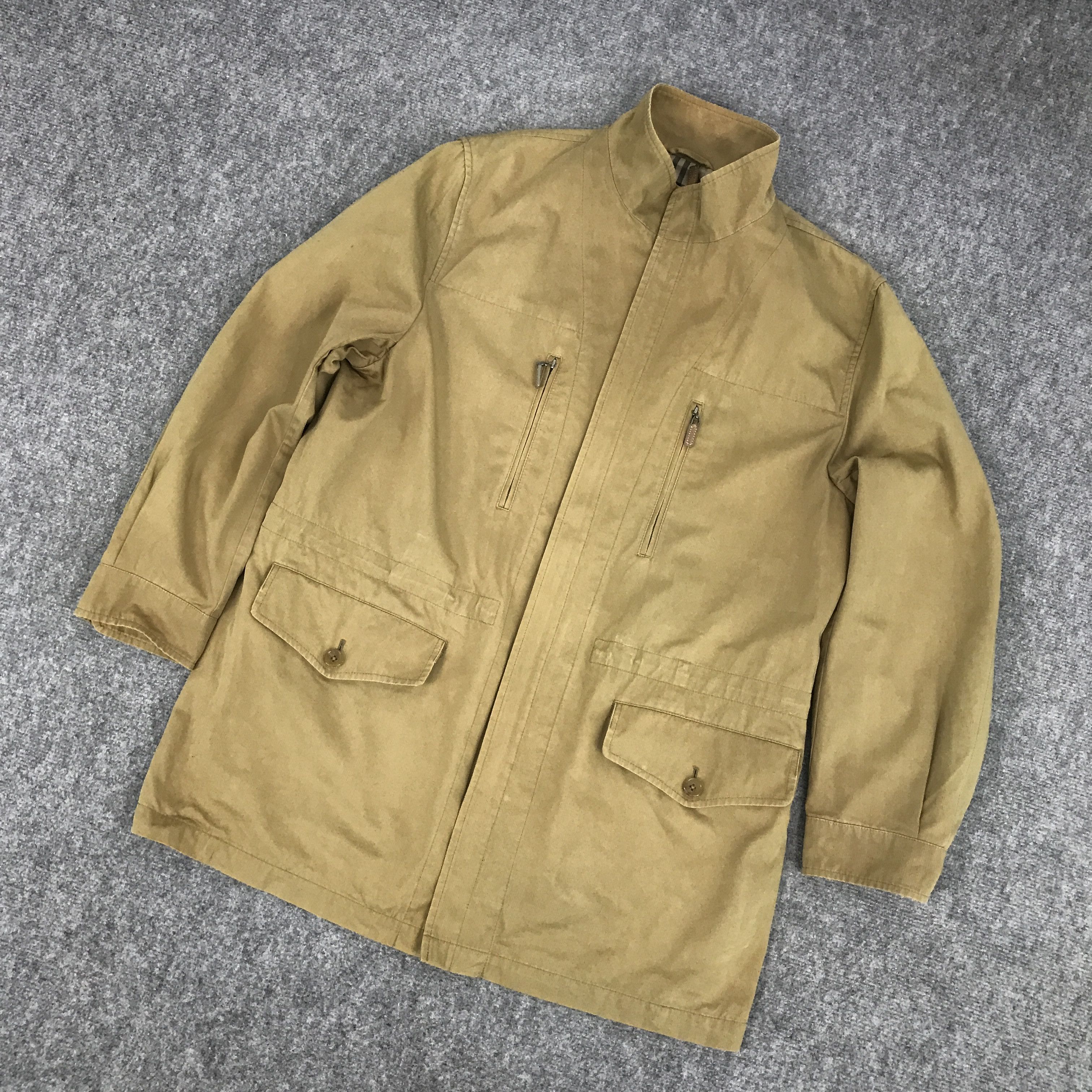 Burberry × Vintage BURBERRY LONDON PARKAS DESIGN JACKET Size US L / EU 52-54 / 3 - 5 Thumbnail