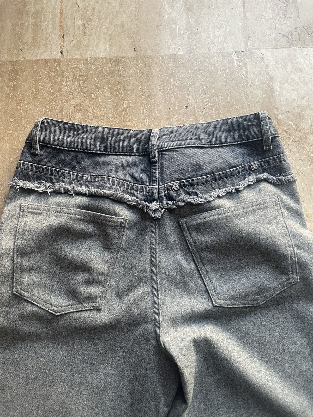Givenchy Bi material givenchy pants Size US 28 / EU 44 - 6 Thumbnail