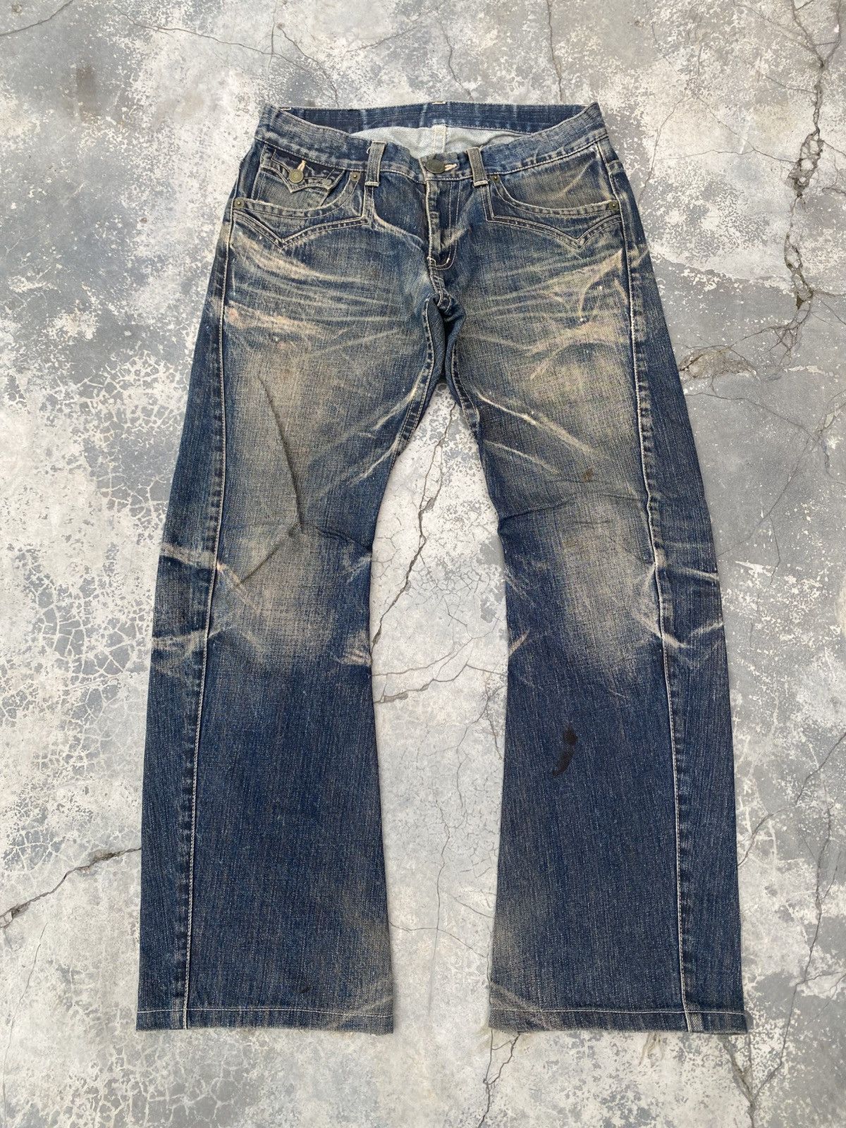 If Six Was Nine × Japanese Brand RATTLE TRAP Twisted Flare Size US 30 / EU 46 - 1 Thumbnail