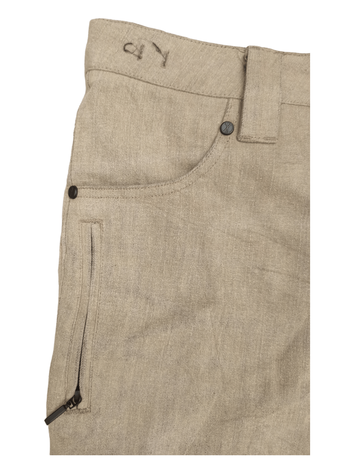 Japanese Brand L1 Premium Outerwear Mud Wash Zipper Leg Flared Pants Size US 32 / EU 48 - 10 Thumbnail