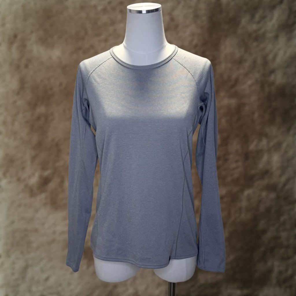 Patagonia Patagonia Womens Medium Gray Capilene Midweight Baselayer Polartec Crew Shirt Size M / US 6-8 / IT 42-44 - 1 Thumbnail
