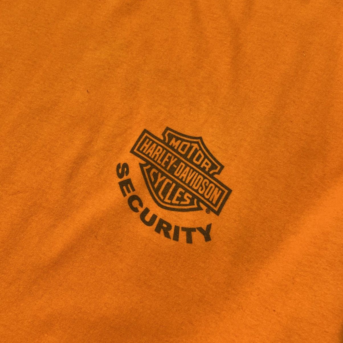 Band Tees Vintage Harley-Davidson Security Motorcycle 00’s tee Size US XL / EU 56 / 4 - 4 Thumbnail