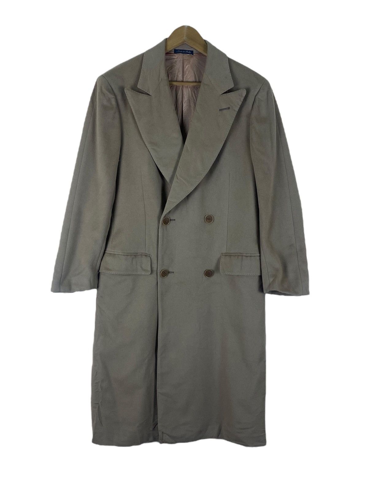 Other Italian Designer Delvento Cashmere Trench Coat Size US M / EU 48-50 / 2 - 2 Thumbnail